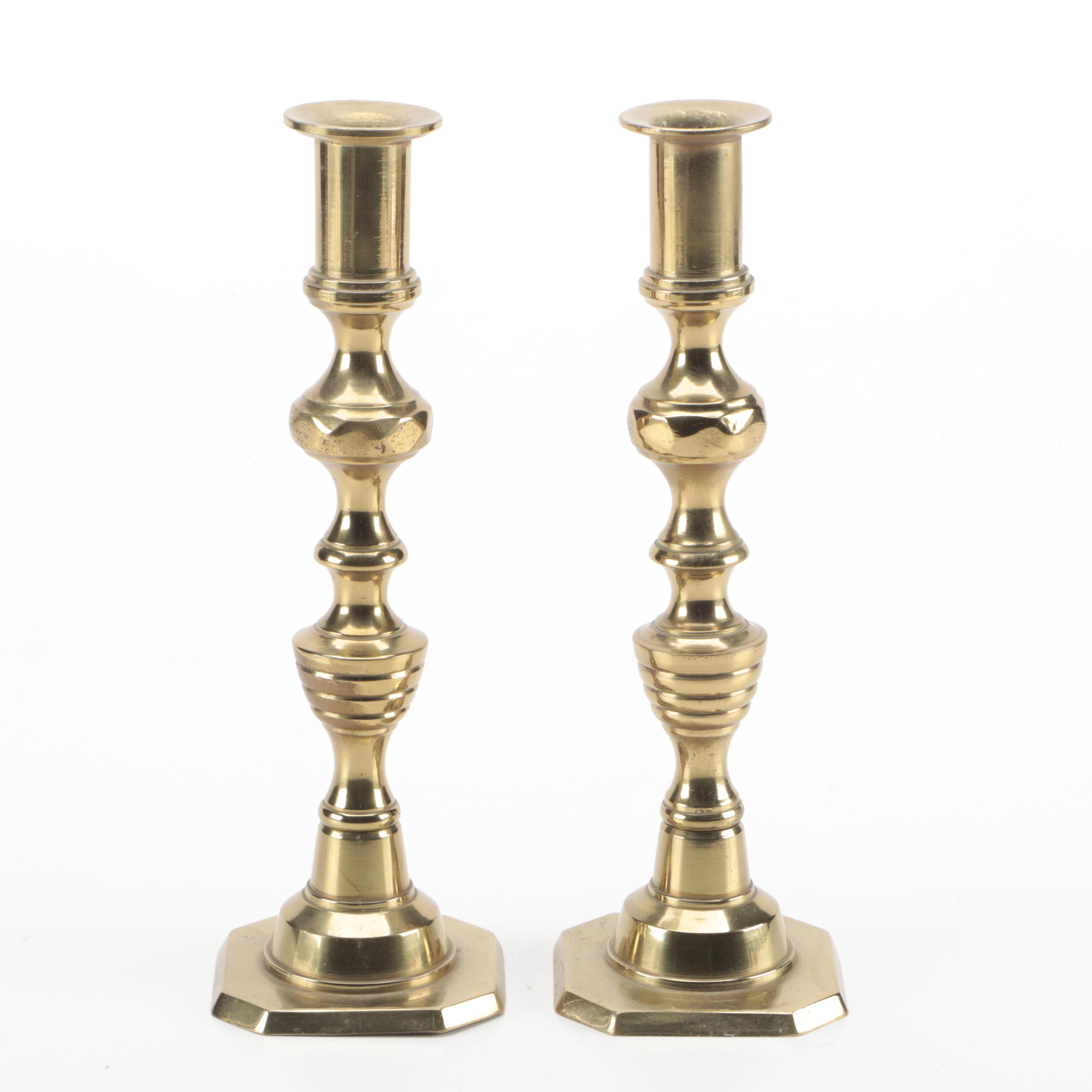 Brass Baluster Candlestick Collection