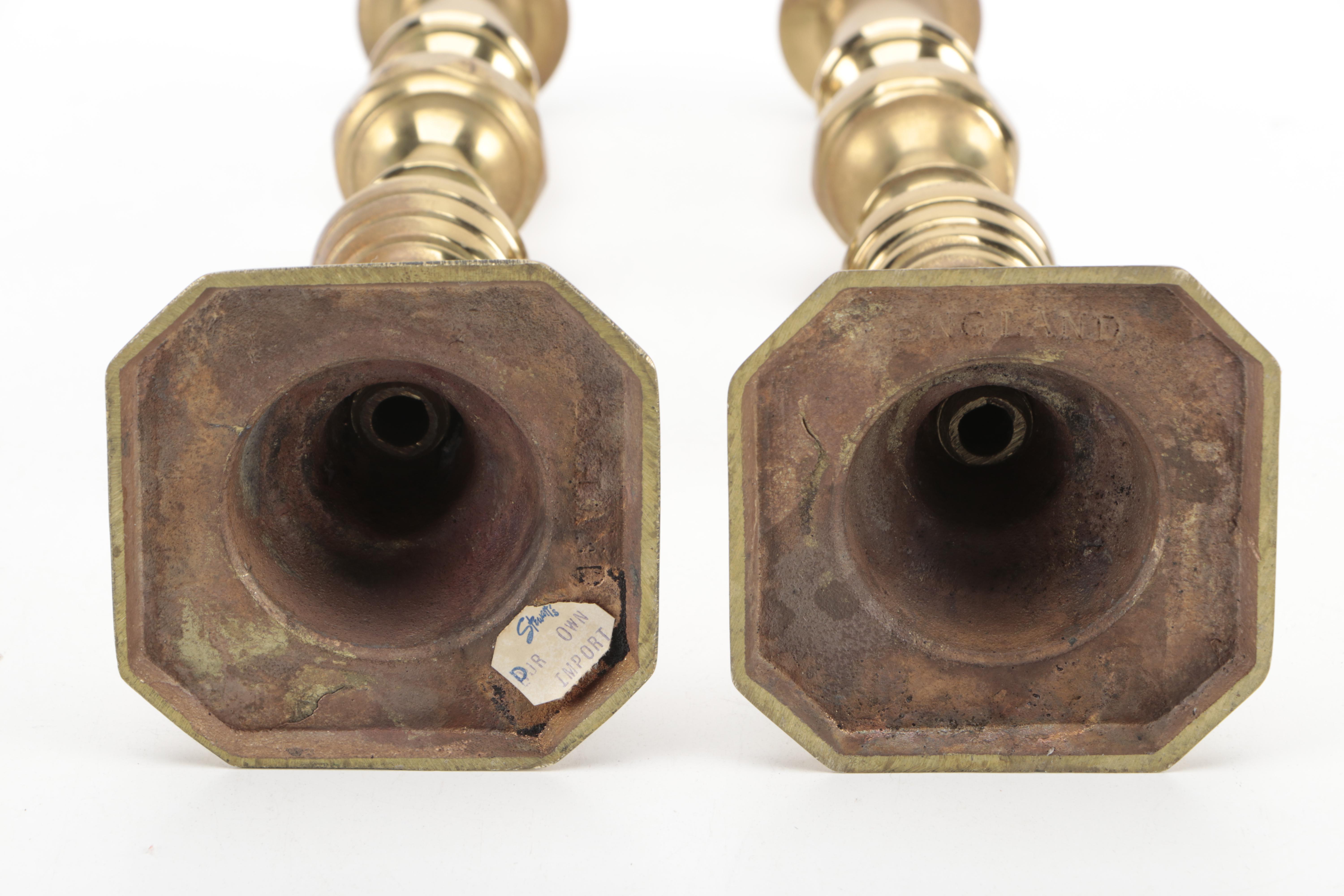 Brass Baluster Candlestick Collection