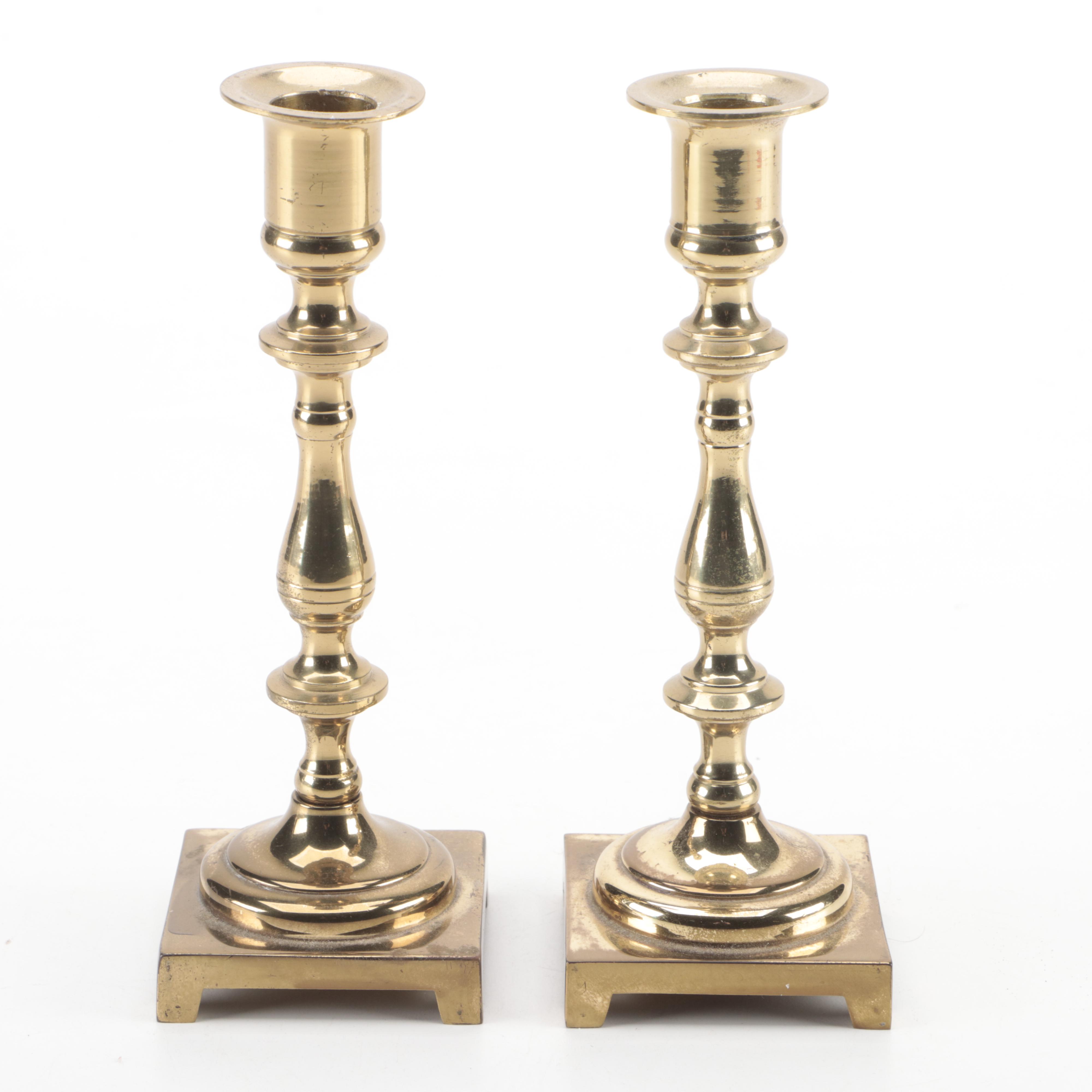 Brass Baluster Candlestick Collection