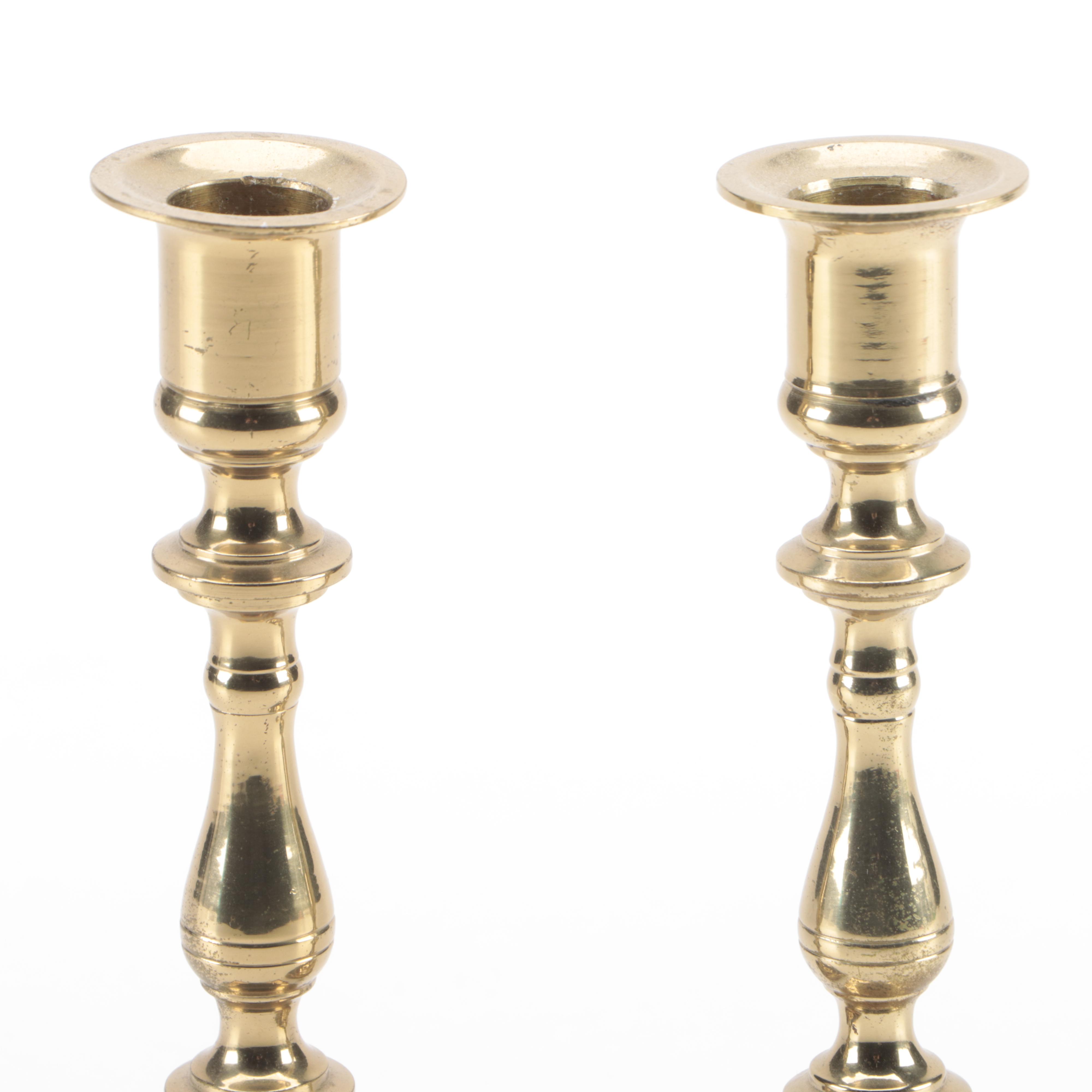Brass Baluster Candlestick Collection