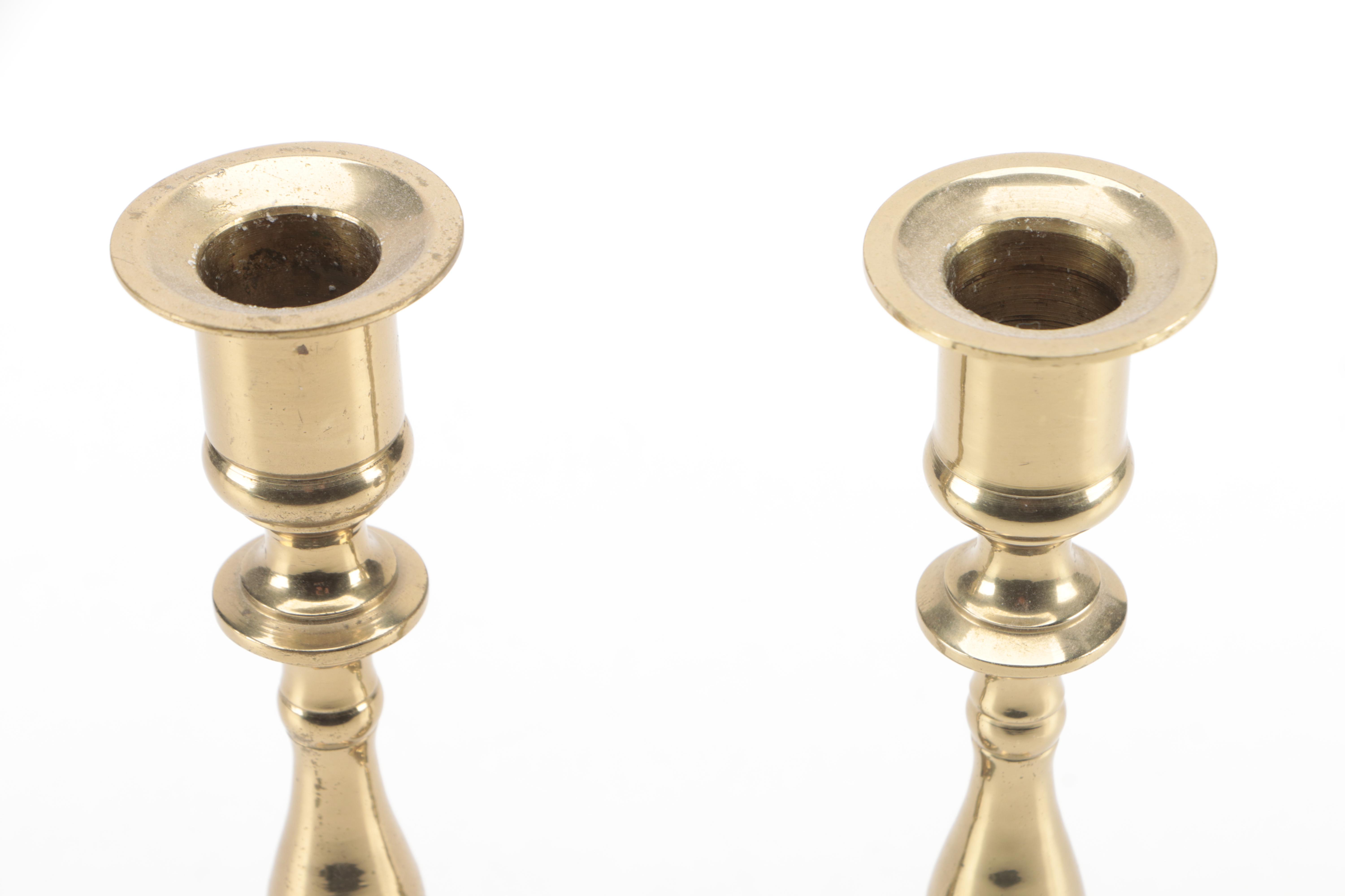 Brass Baluster Candlestick Collection