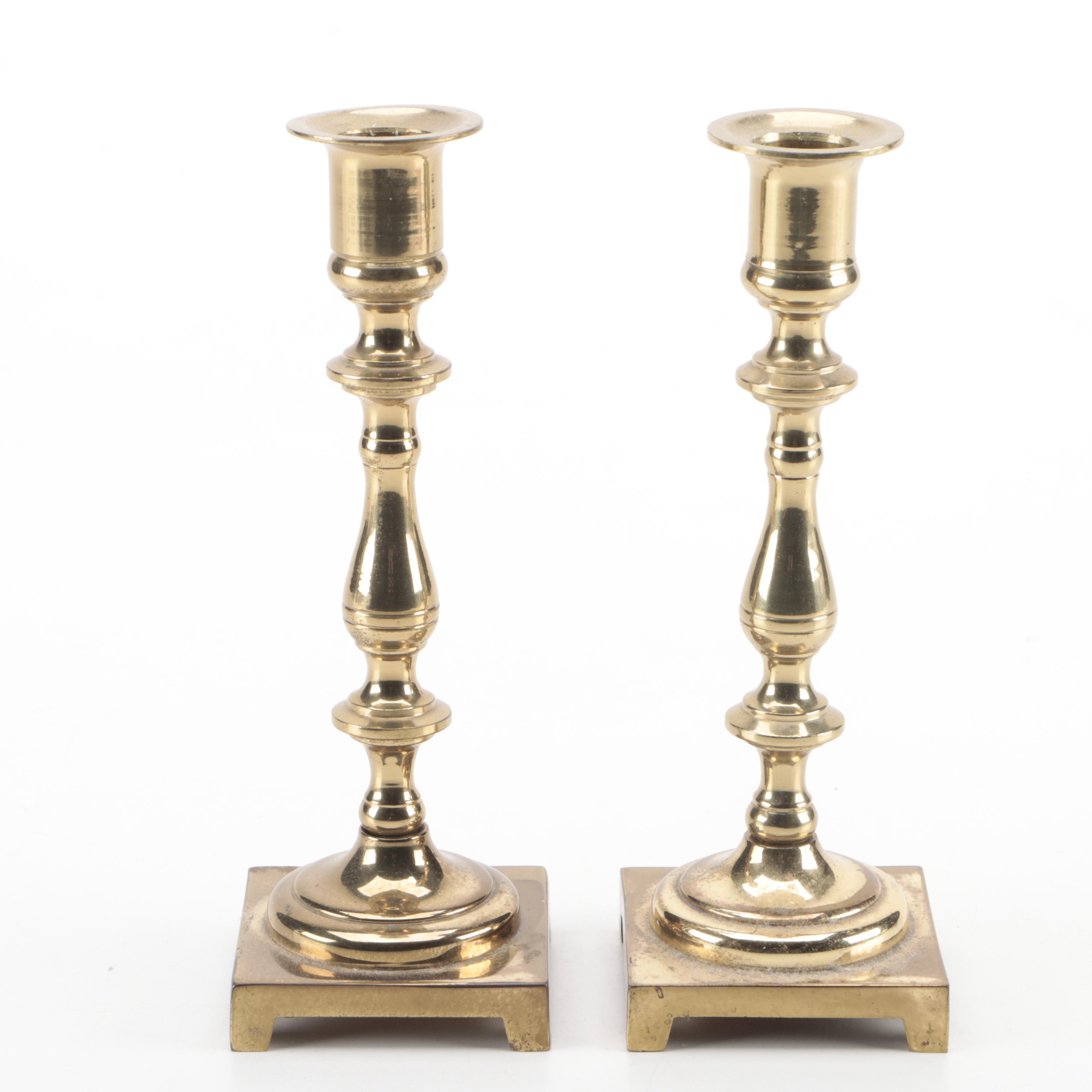 Brass Baluster Candlestick Collection