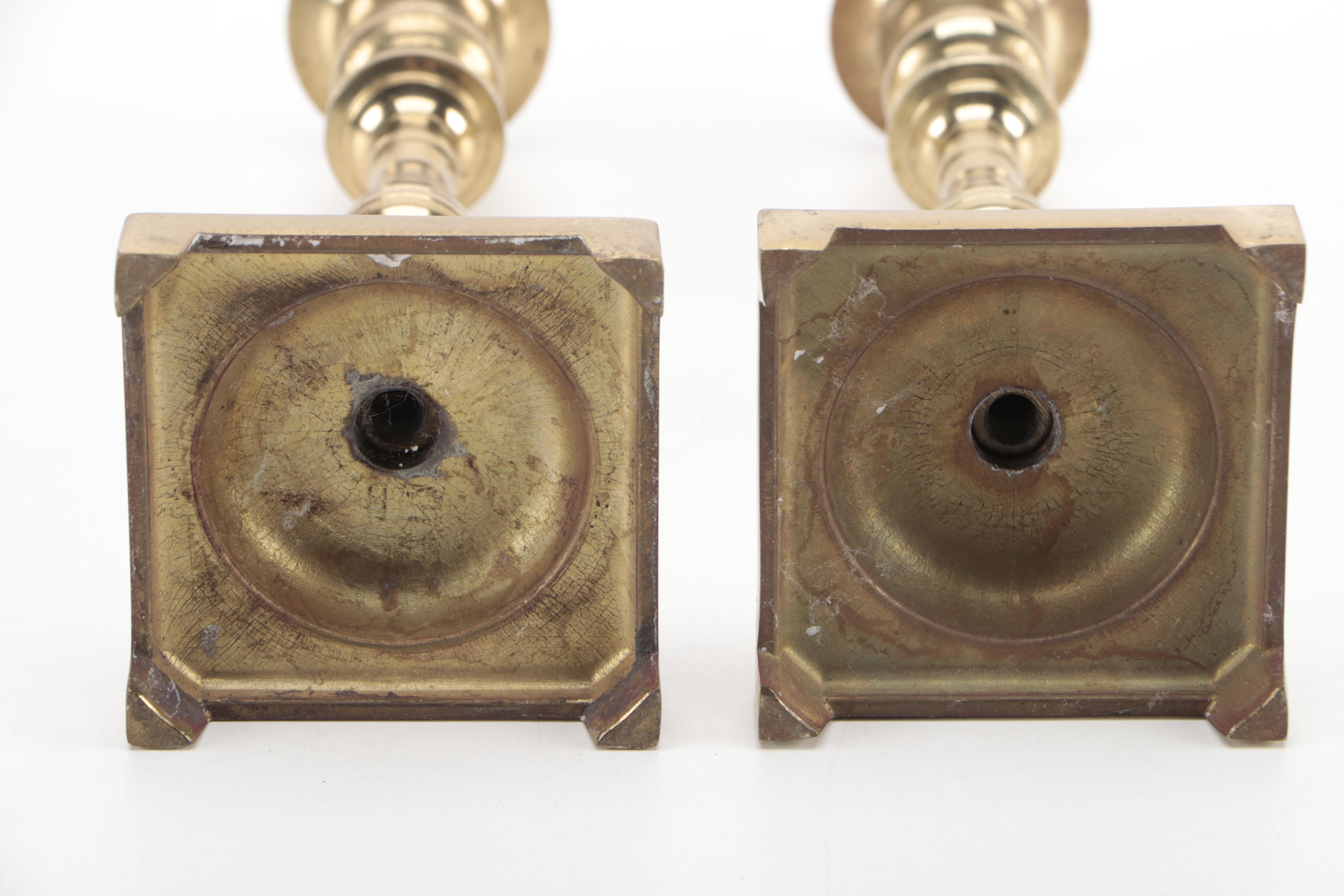 Brass Baluster Candlestick Collection