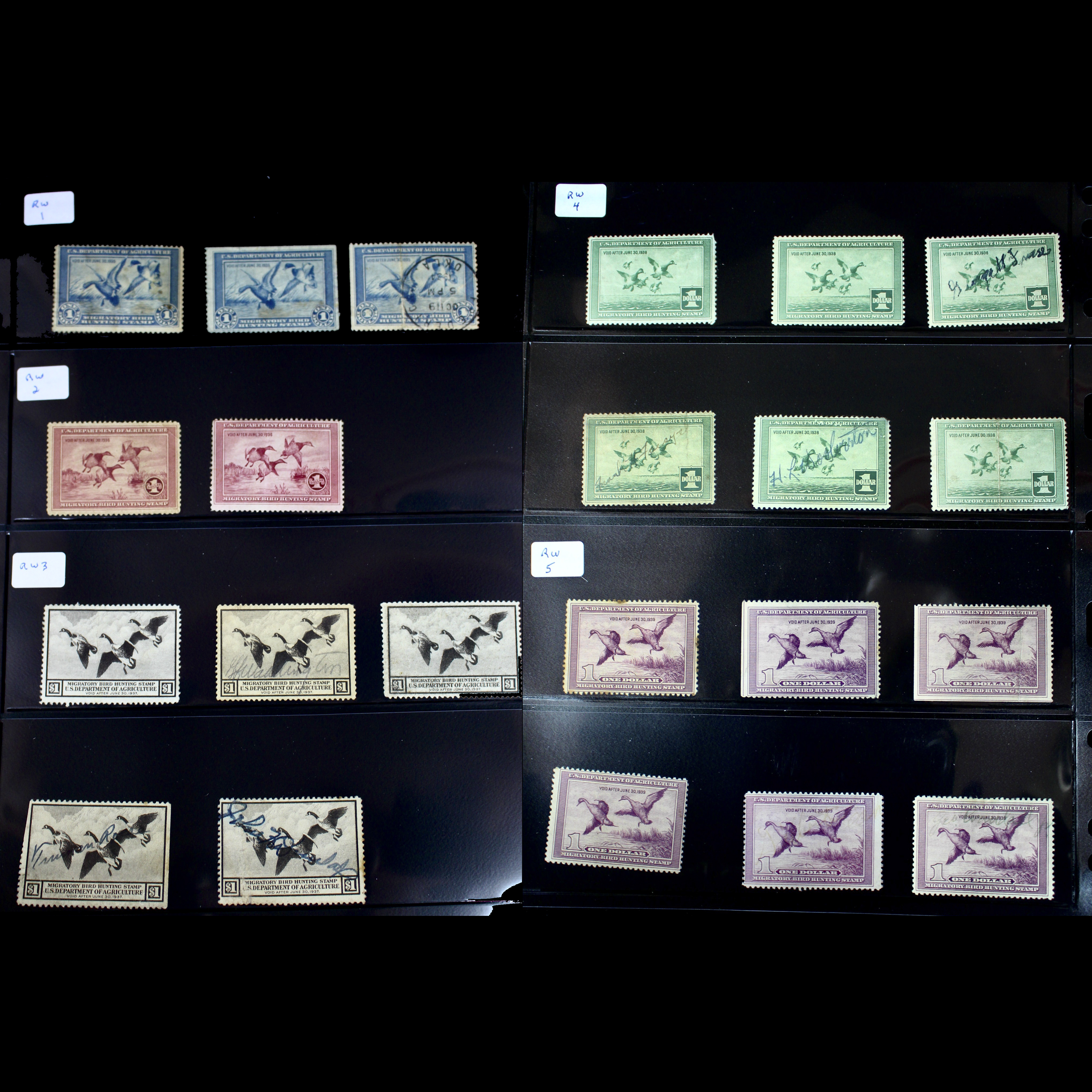 U.S. Duck Stamp Collection
