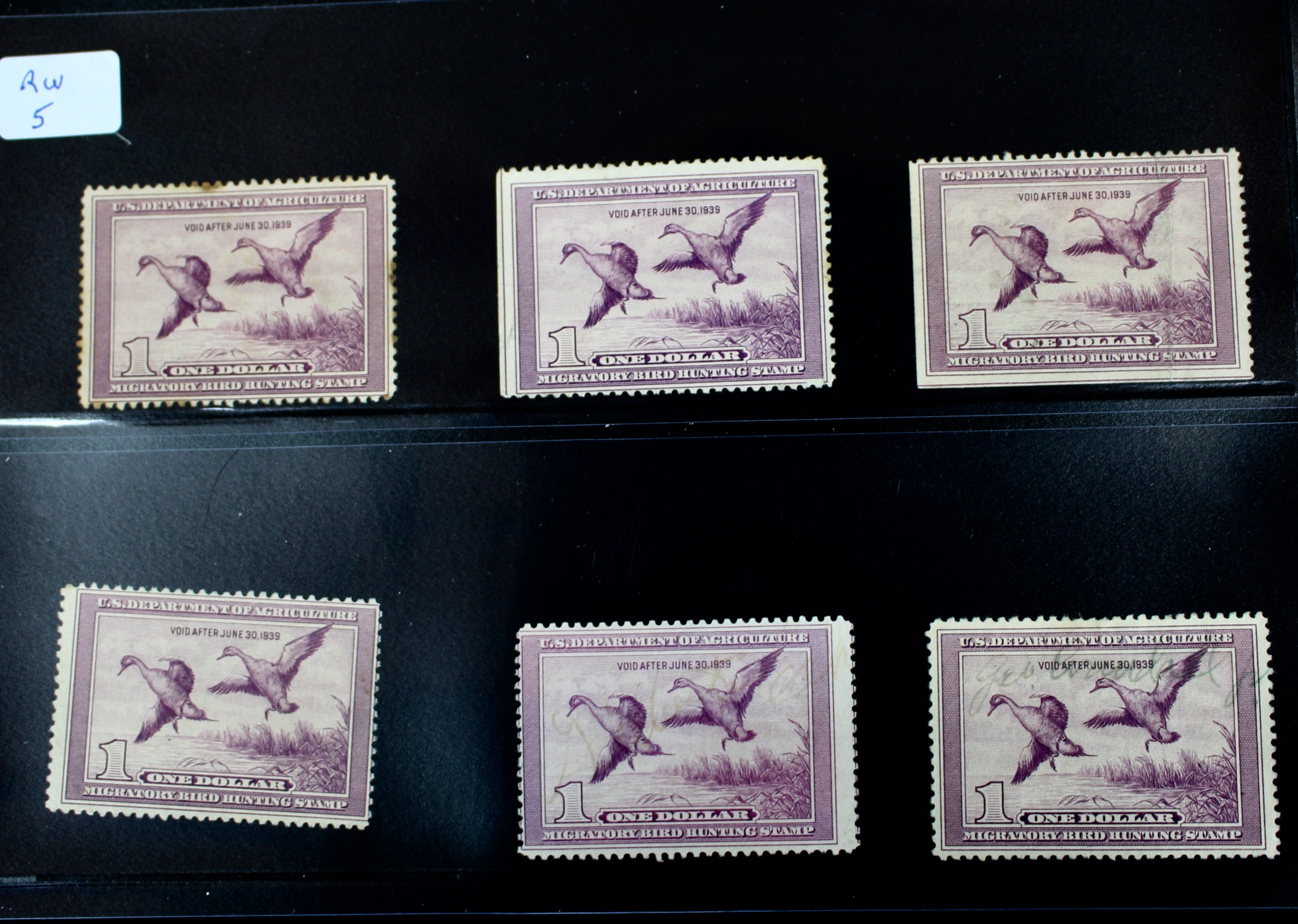 U.S. Duck Stamp Collection