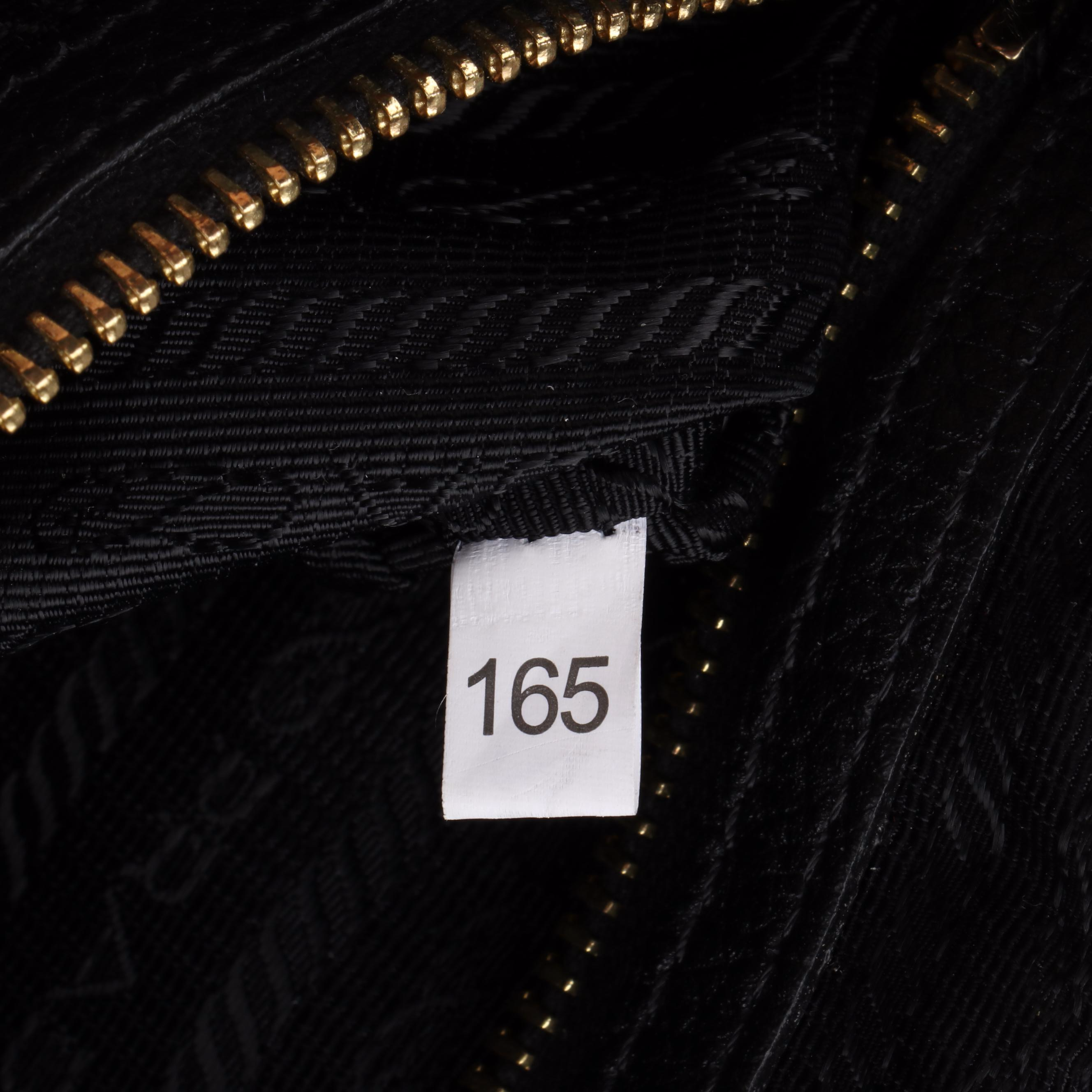 Prada Nylon and Leather Tote Bag