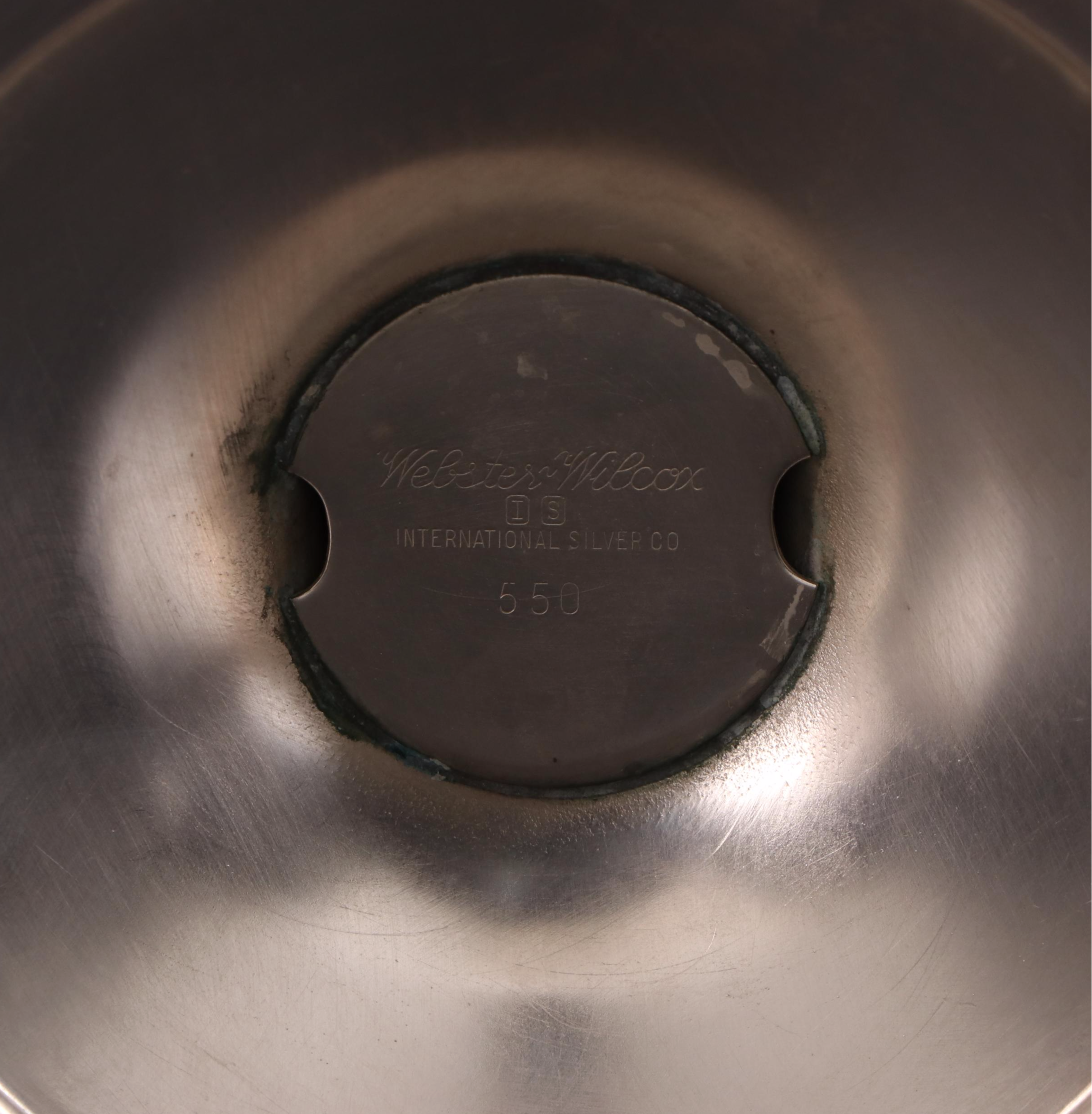 Webster Wilcox Silver Plate Trophy Champagne Bucket, Mid-20th Century