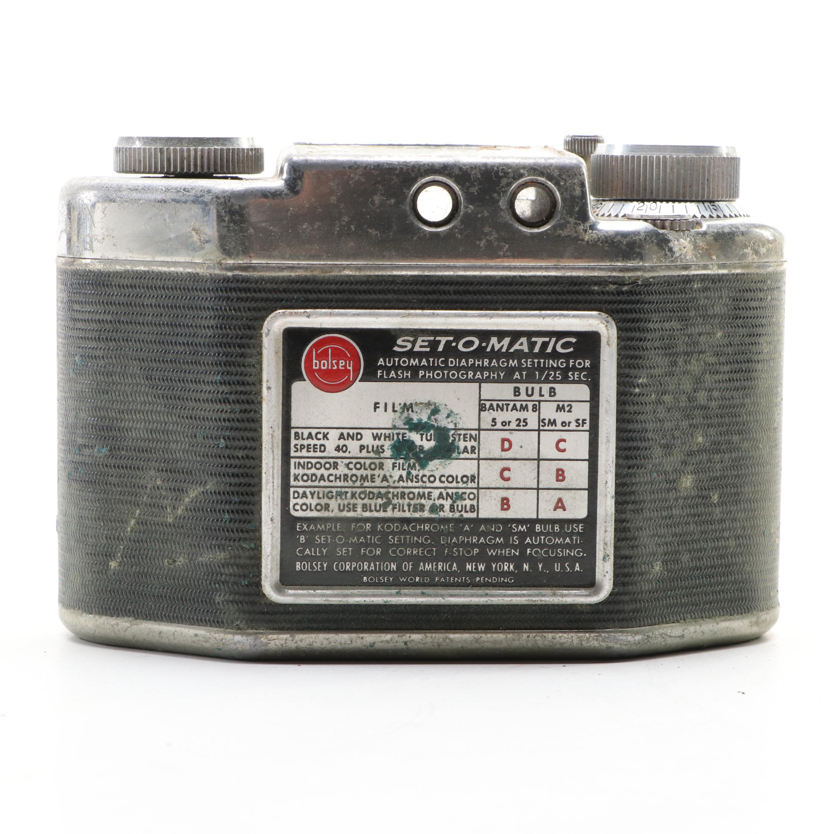 Ferrania Galileo Condor, Agfa Clipper, Bolsey Set-O-Matic, Other Cameras, More