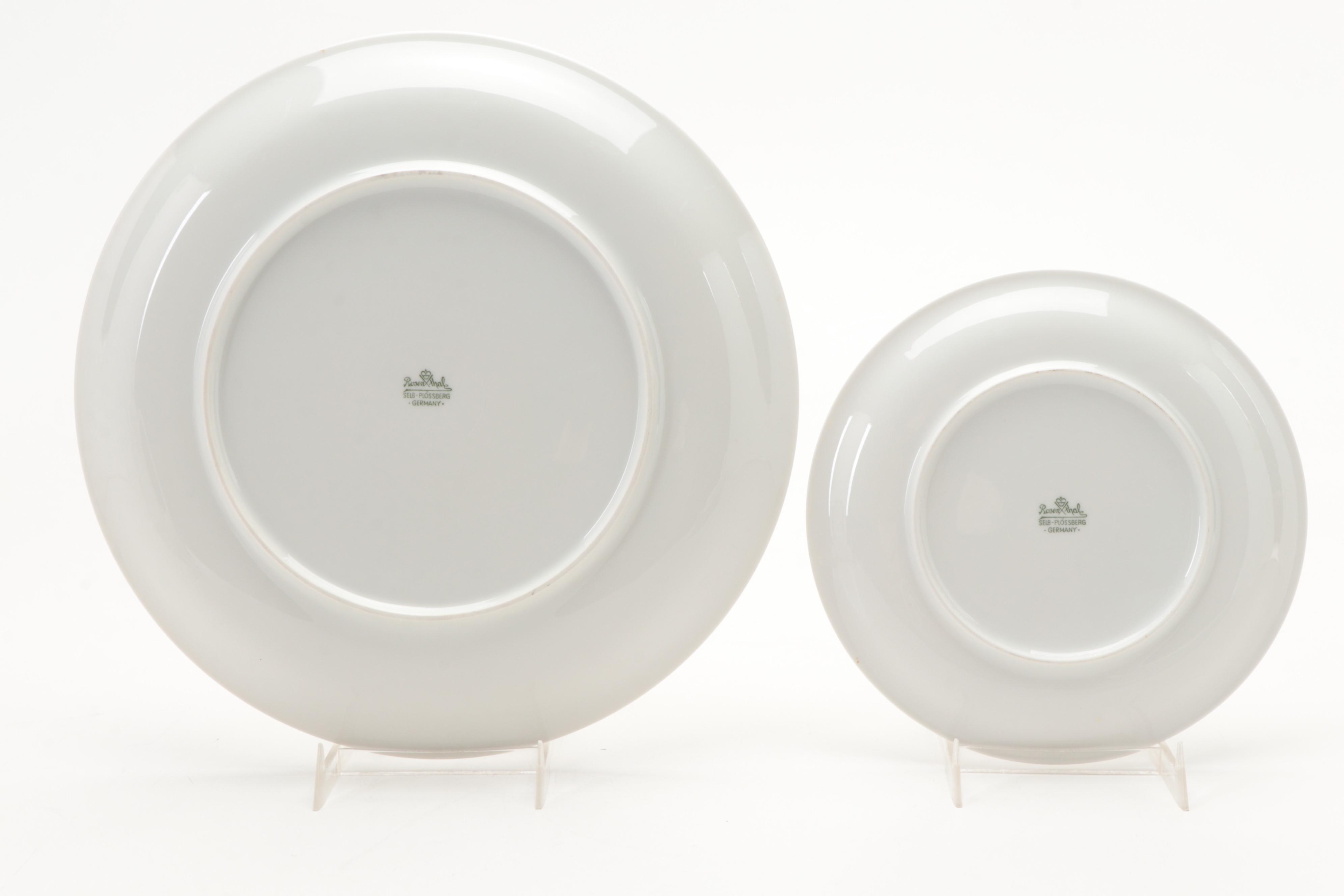 Rosenthal "Asta" Porcelain Coffee Pot and Tableware, 1952-1961