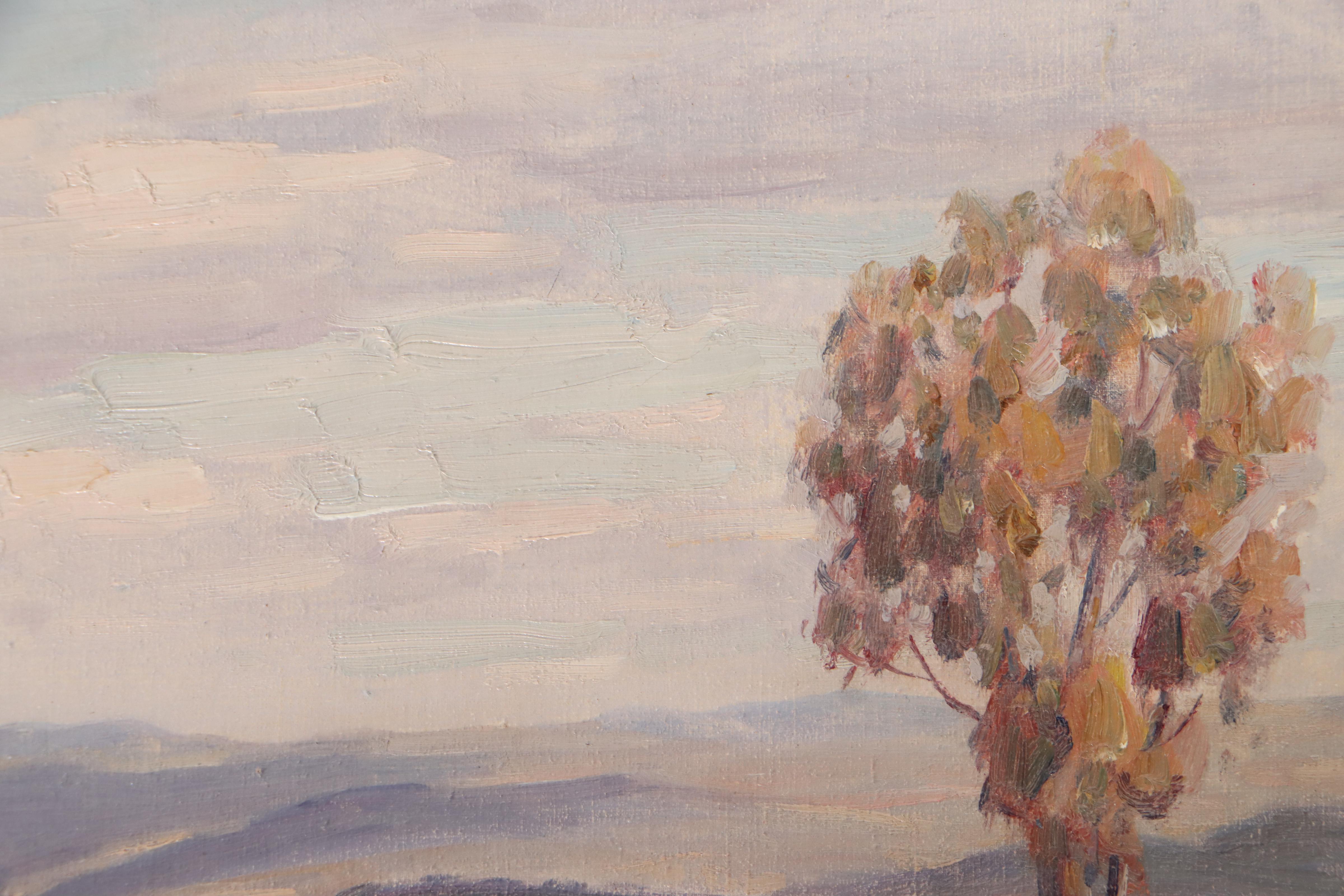 Andrew T. Schwartz Landscape Oil Painting