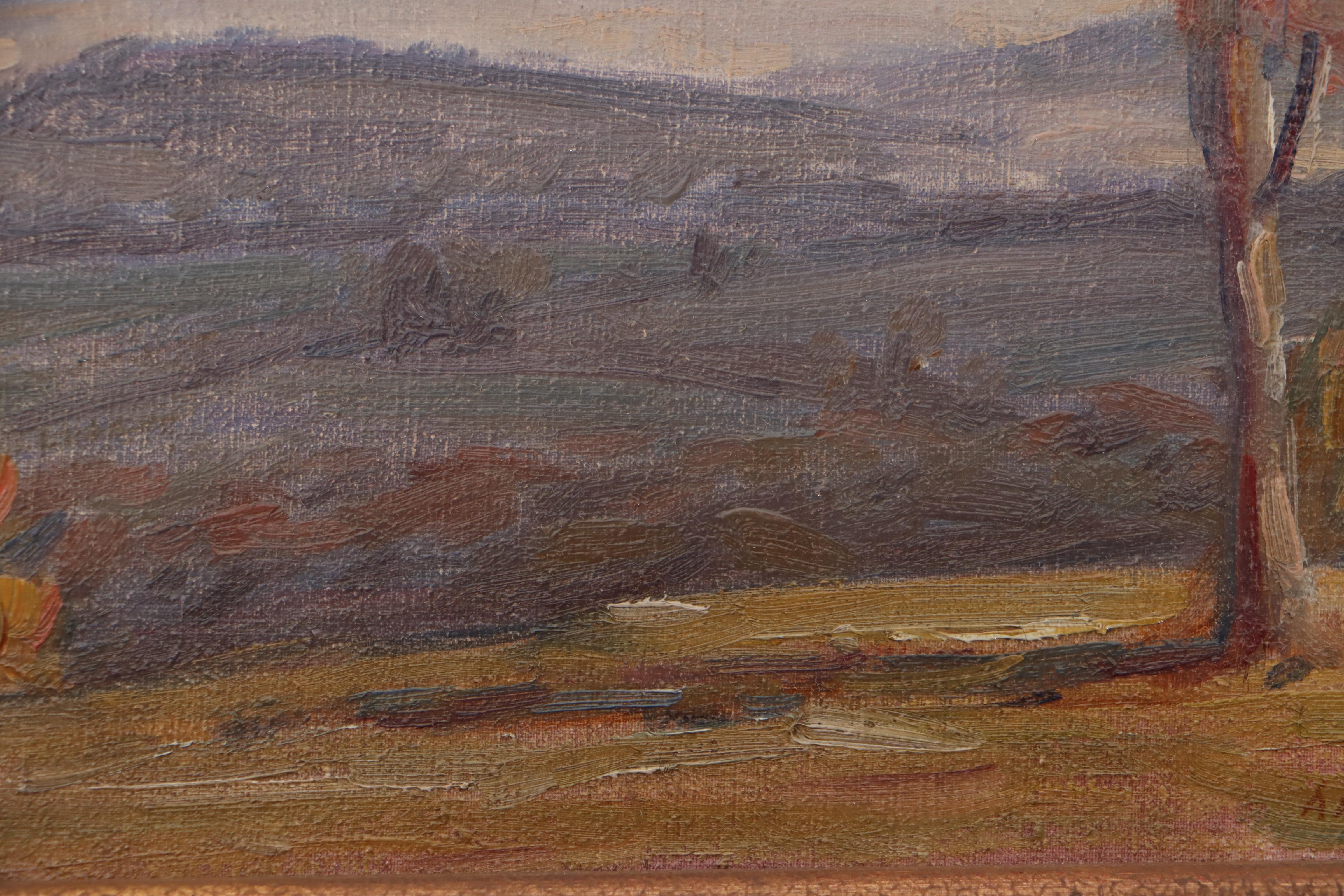 Andrew T. Schwartz Landscape Oil Painting