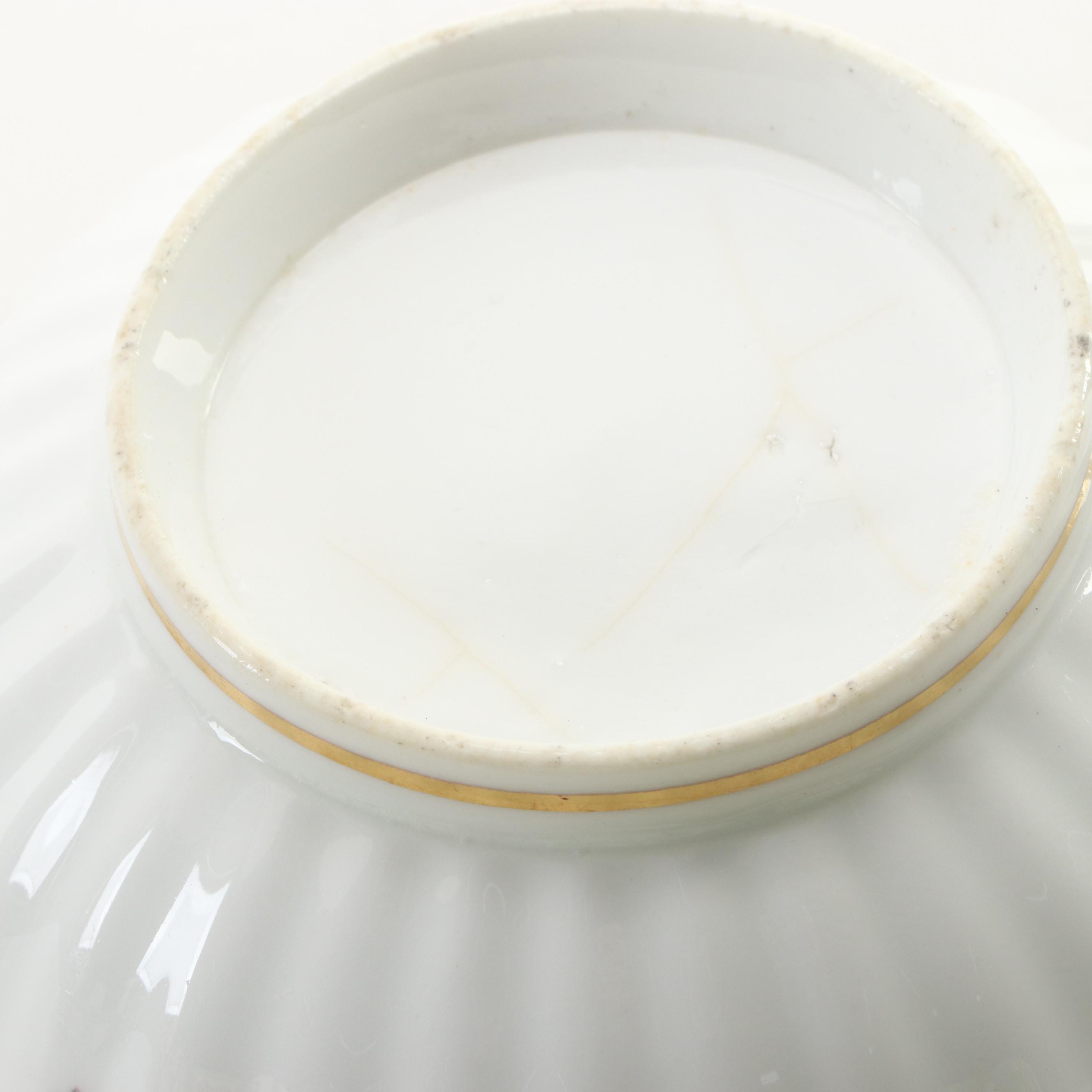 Old Paris Porcelain Hand-Painted Tableware, Mid-19th Century