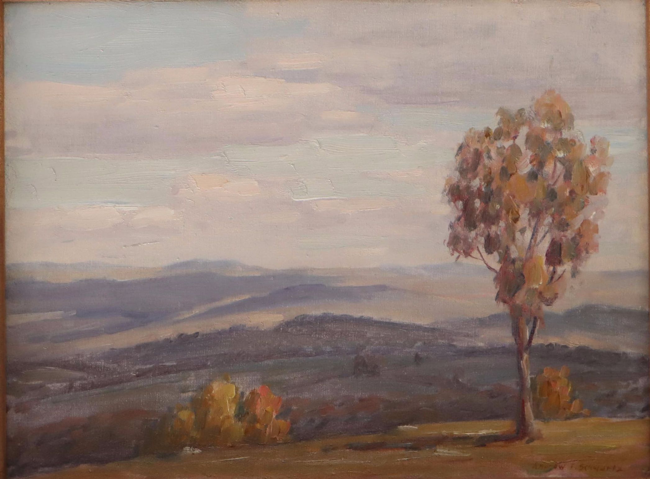 Andrew T. Schwartz Landscape Oil Painting
