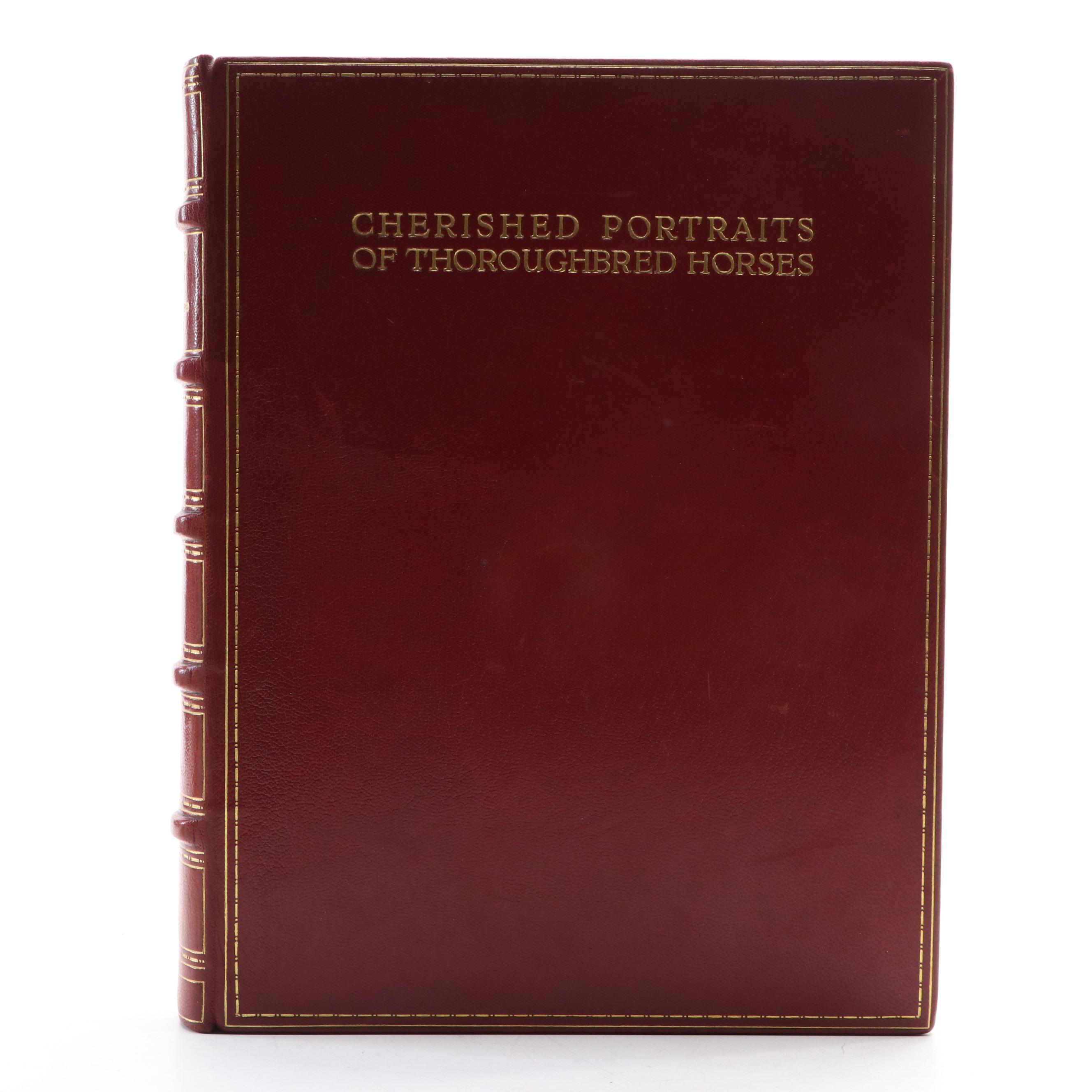 Signed "Cherished Portraits of Thoroughbred Horses" with Notes by W. S. Vosburgh