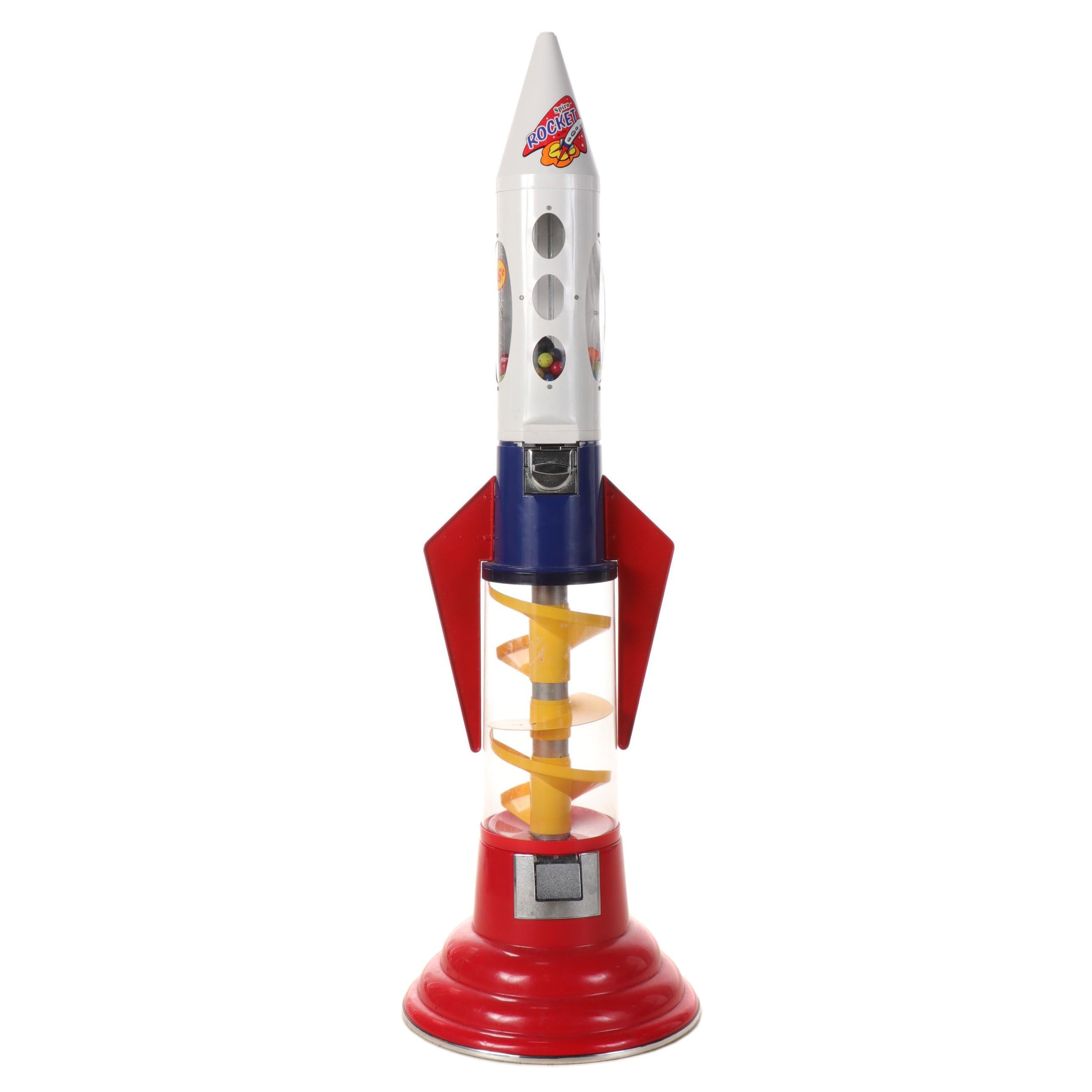 Spiro Rocket Metal Spiral Gumball Machine