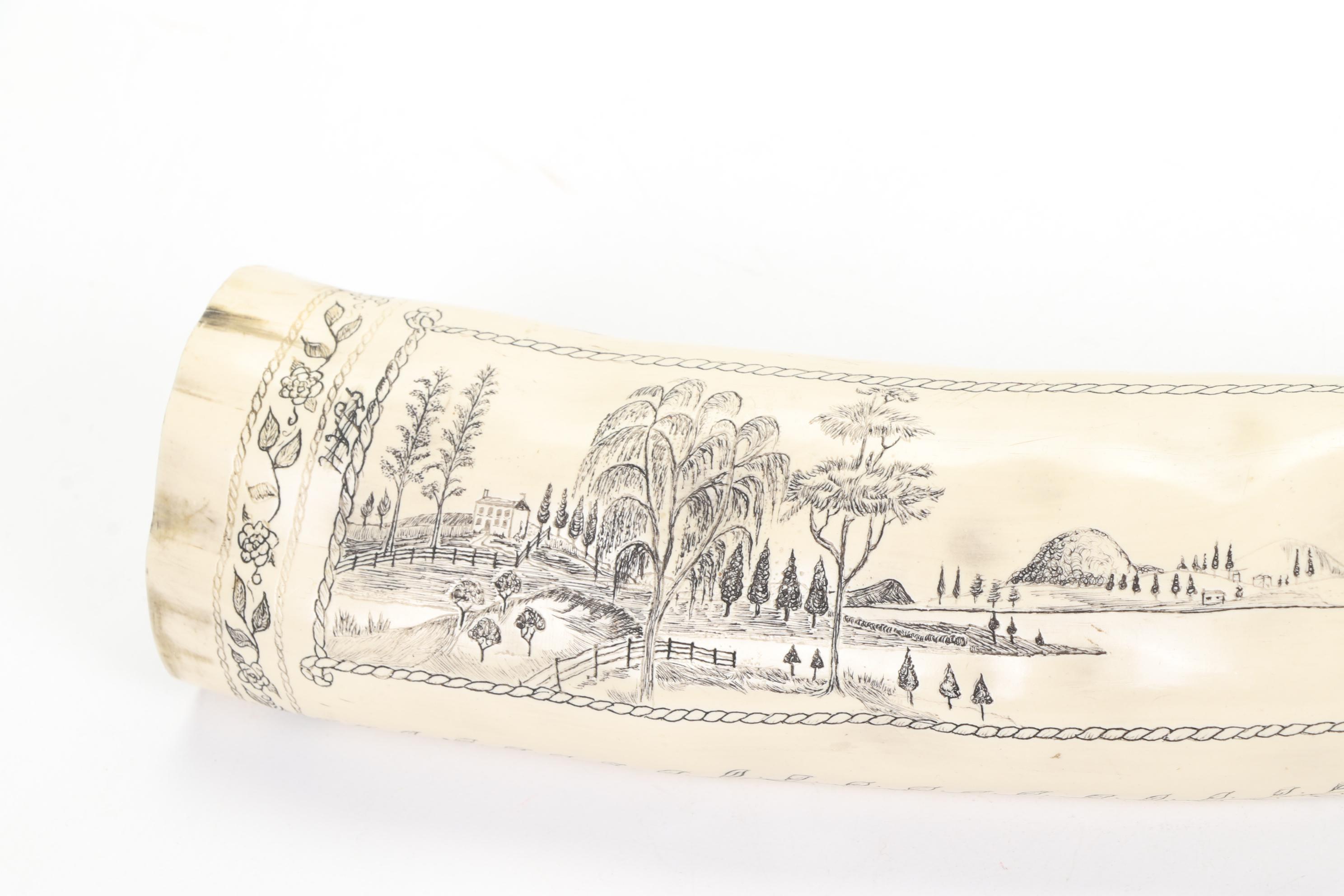 Nautical Sailboat Kitchen Canisters and Scrimshawed Resin "Tusk"