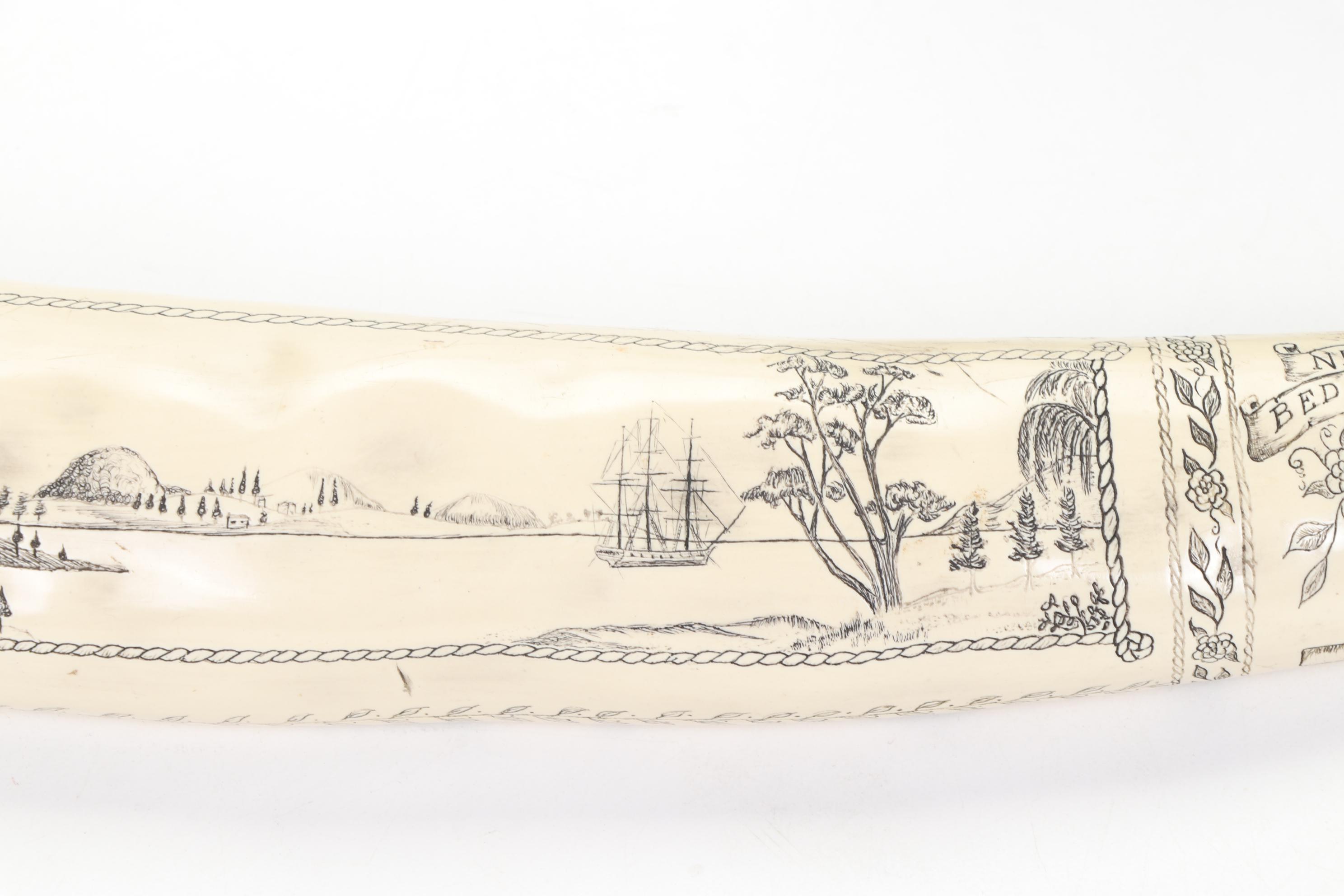 Nautical Sailboat Kitchen Canisters and Scrimshawed Resin "Tusk"