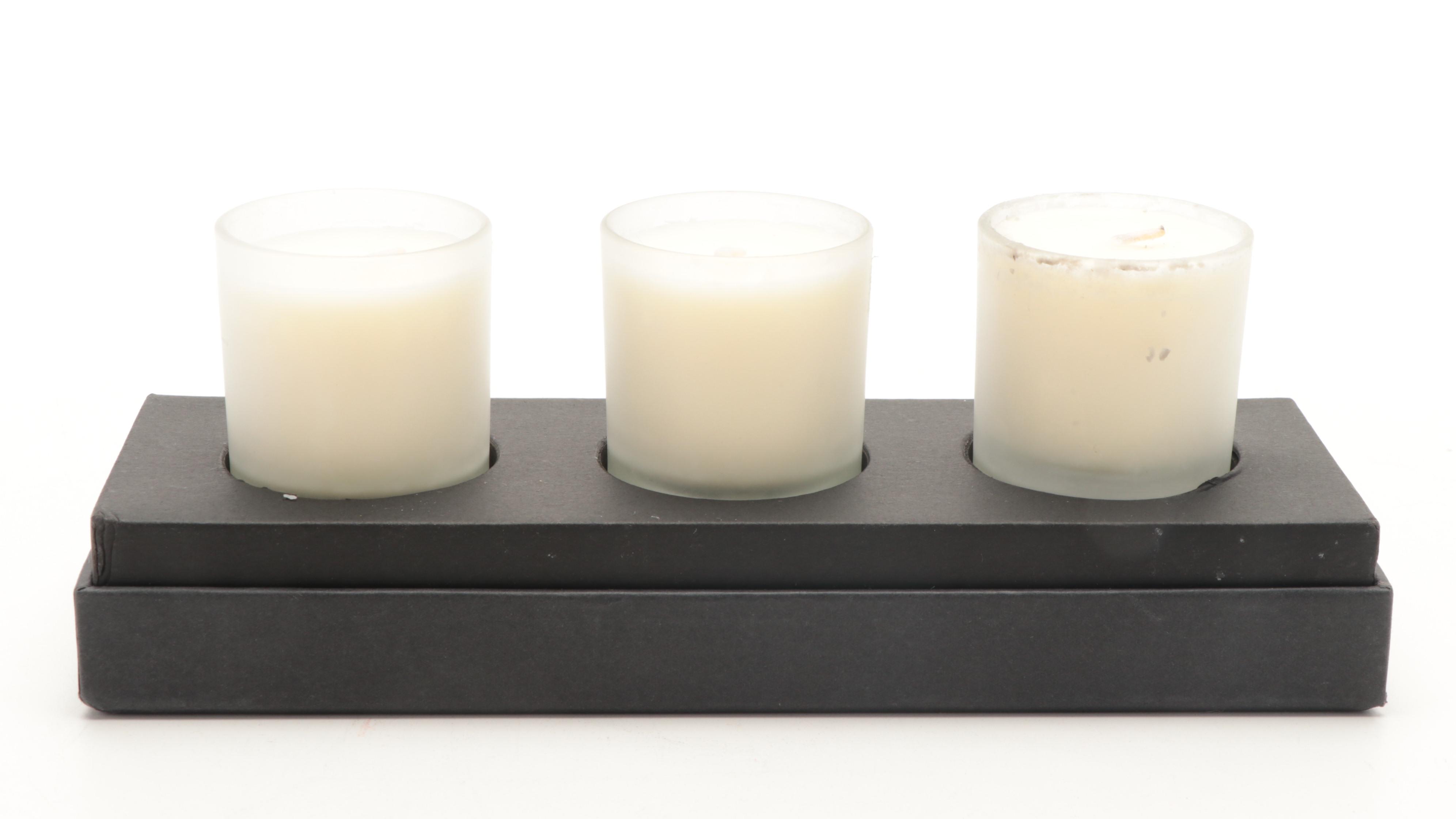 Chanel Beauté Promotional Fragranced Candle Set and Birthday Candles