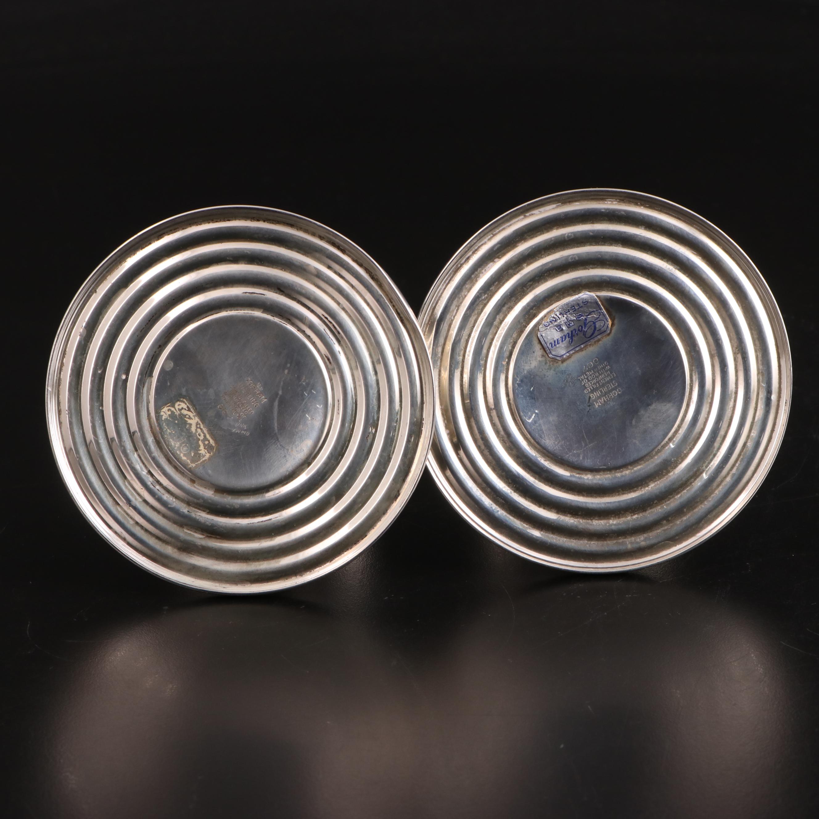 Gorham "Cambridge" and Preisner Sterling Silver Candlesticks