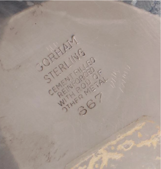 Gorham "Cambridge" and Preisner Sterling Silver Candlesticks