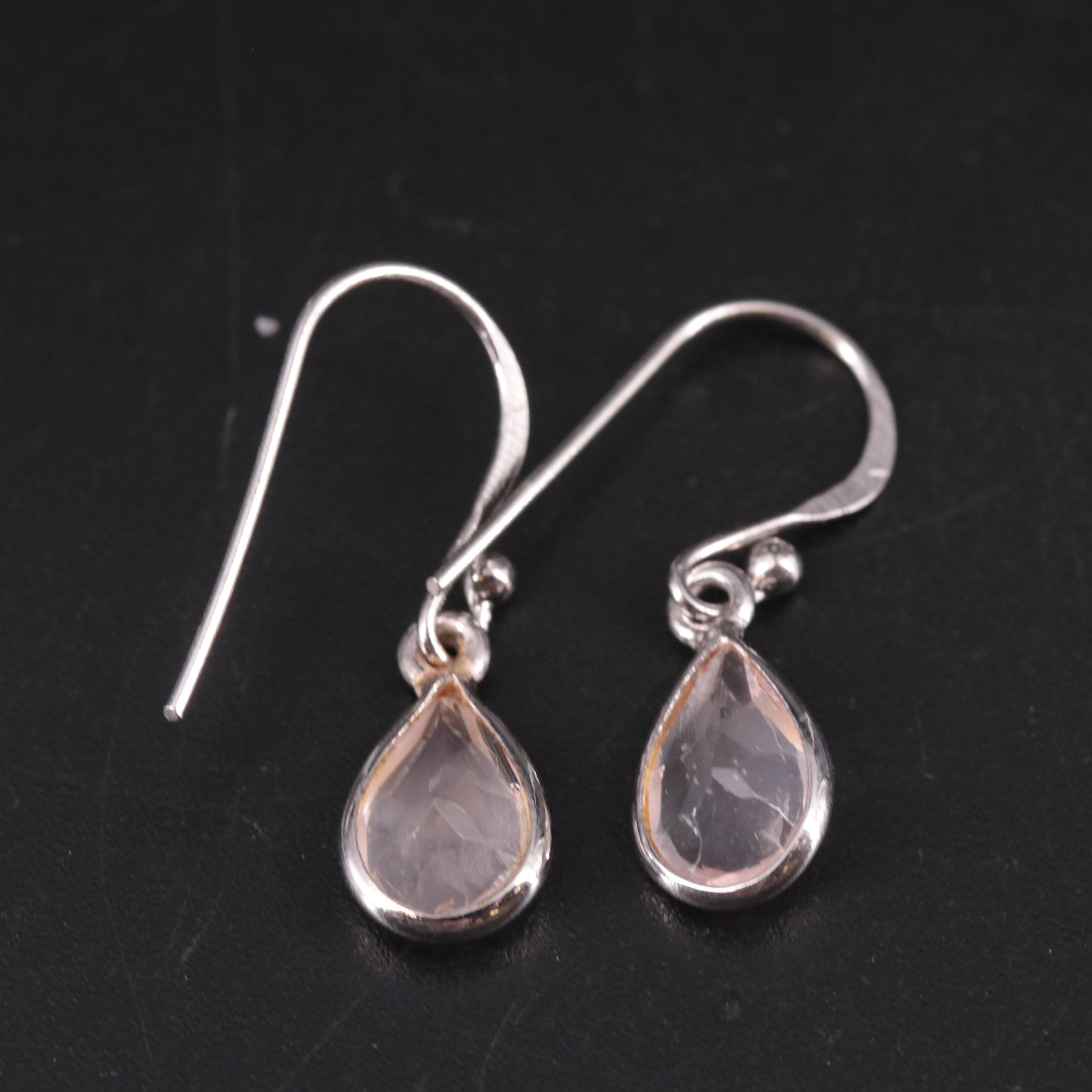 Sterling Silver Gemstone Earrings