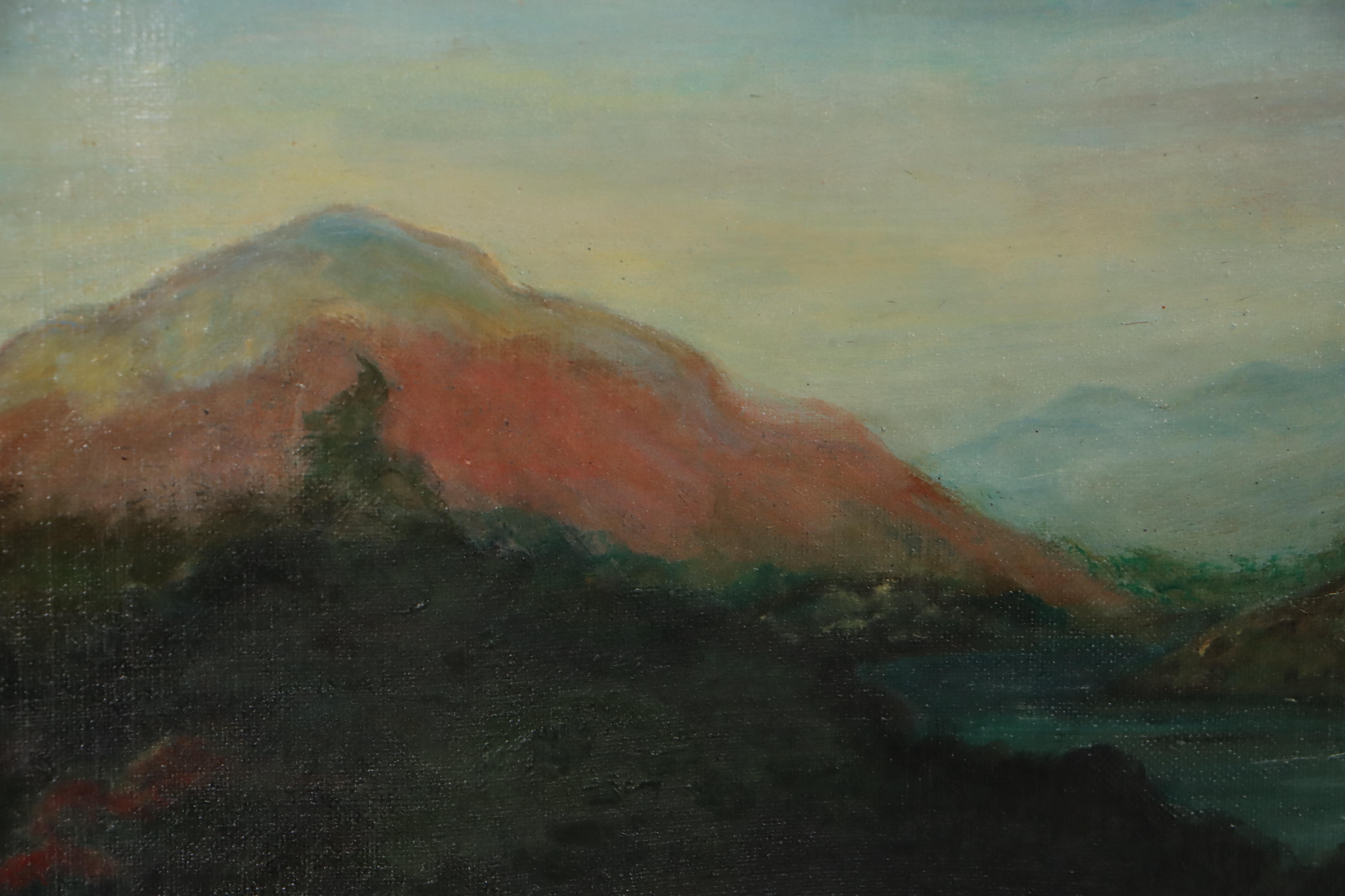 Continental Landscape Oil Painting