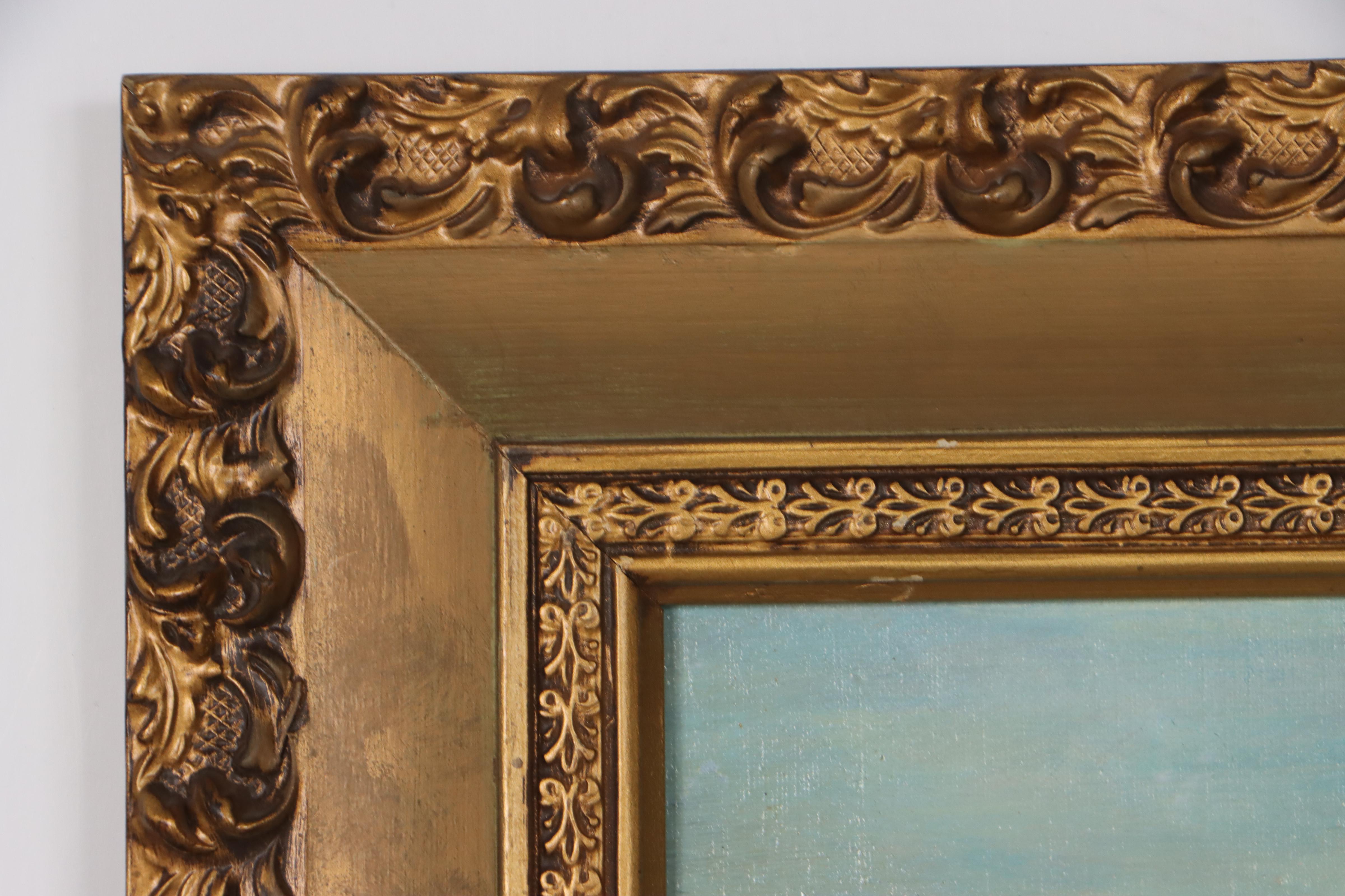 Continental Landscape Oil Painting