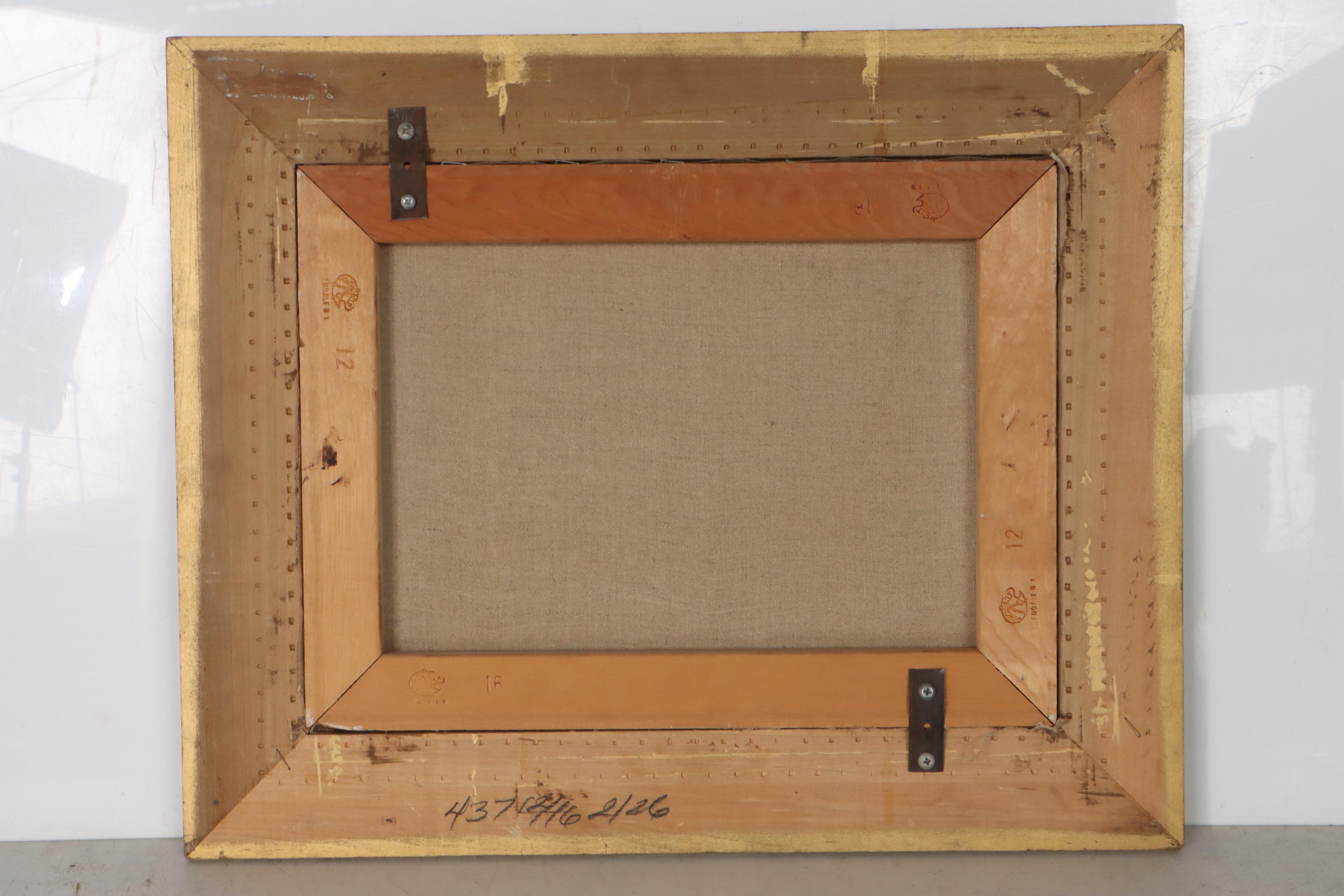 Continental Landscape Oil Painting