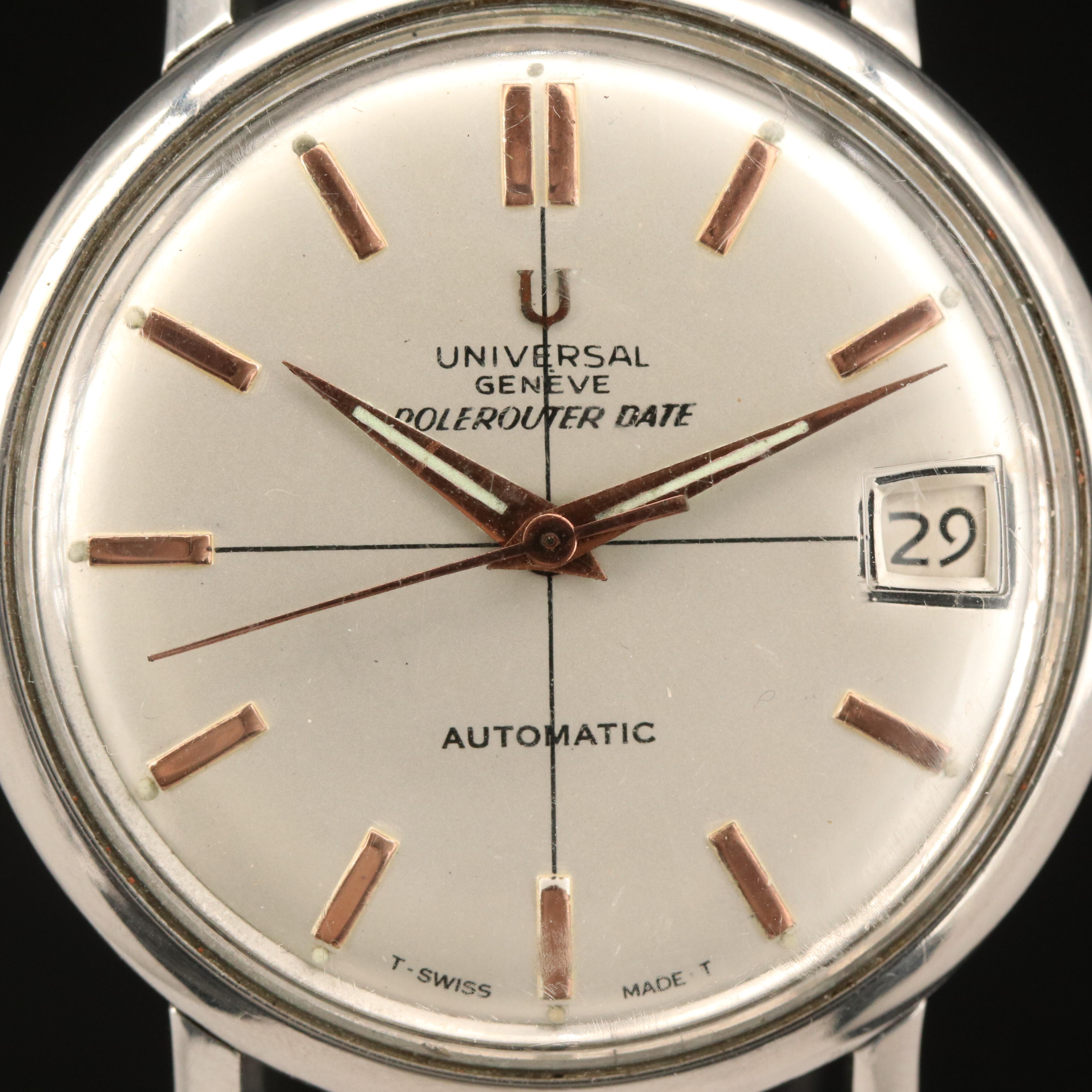 Universal Geneve Microroter Polerouter Watch