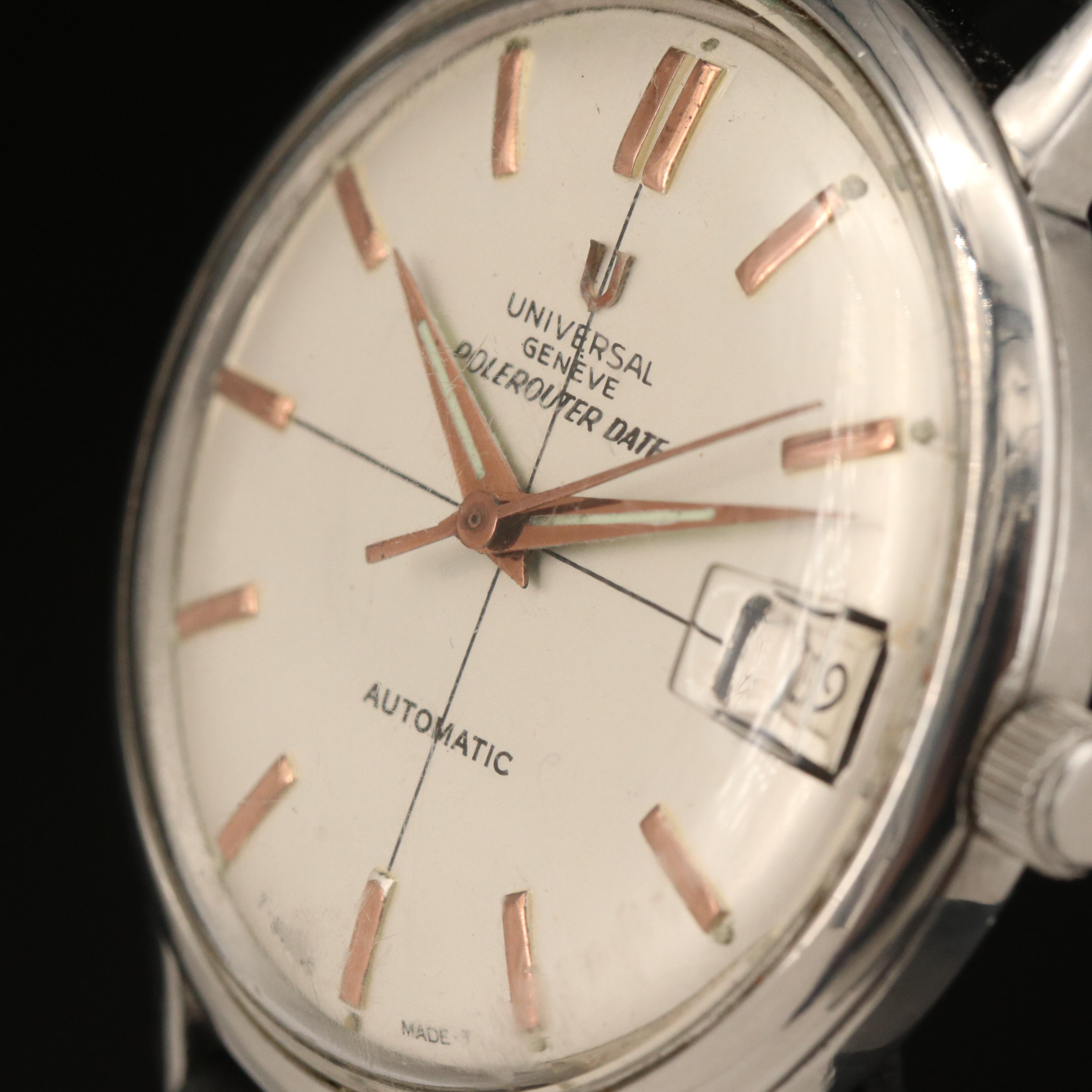 Universal Geneve Microroter Polerouter Watch