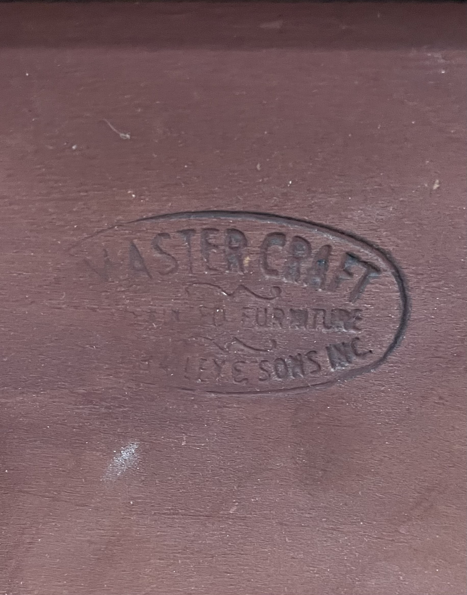 S.J. Bailey & Sons Inc. "Mastercraft" Mid Century Modern Pine Side Cabinet