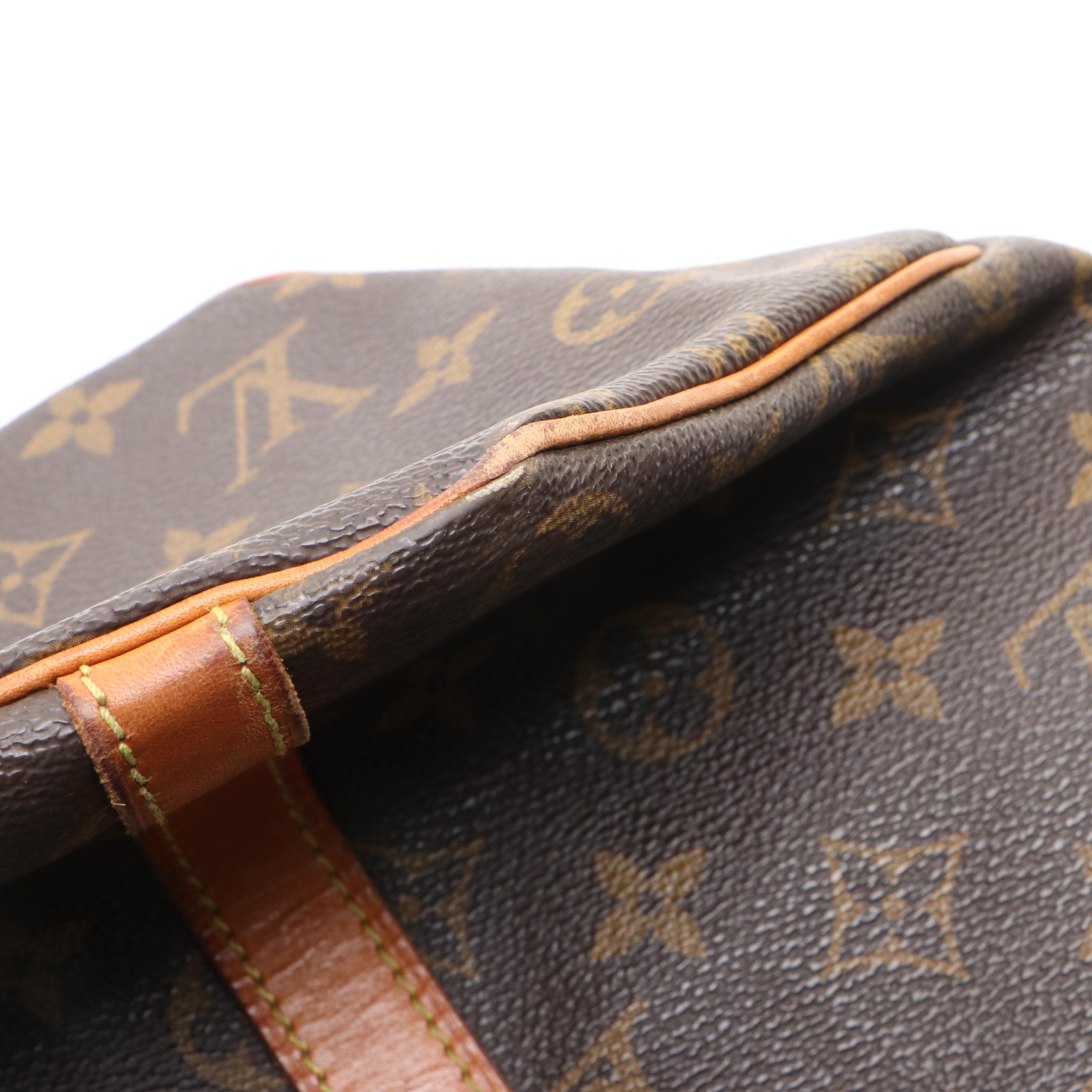 Louis Vuitton Sac Shopping Tote in Monogram Canvas and Vachetta Leather