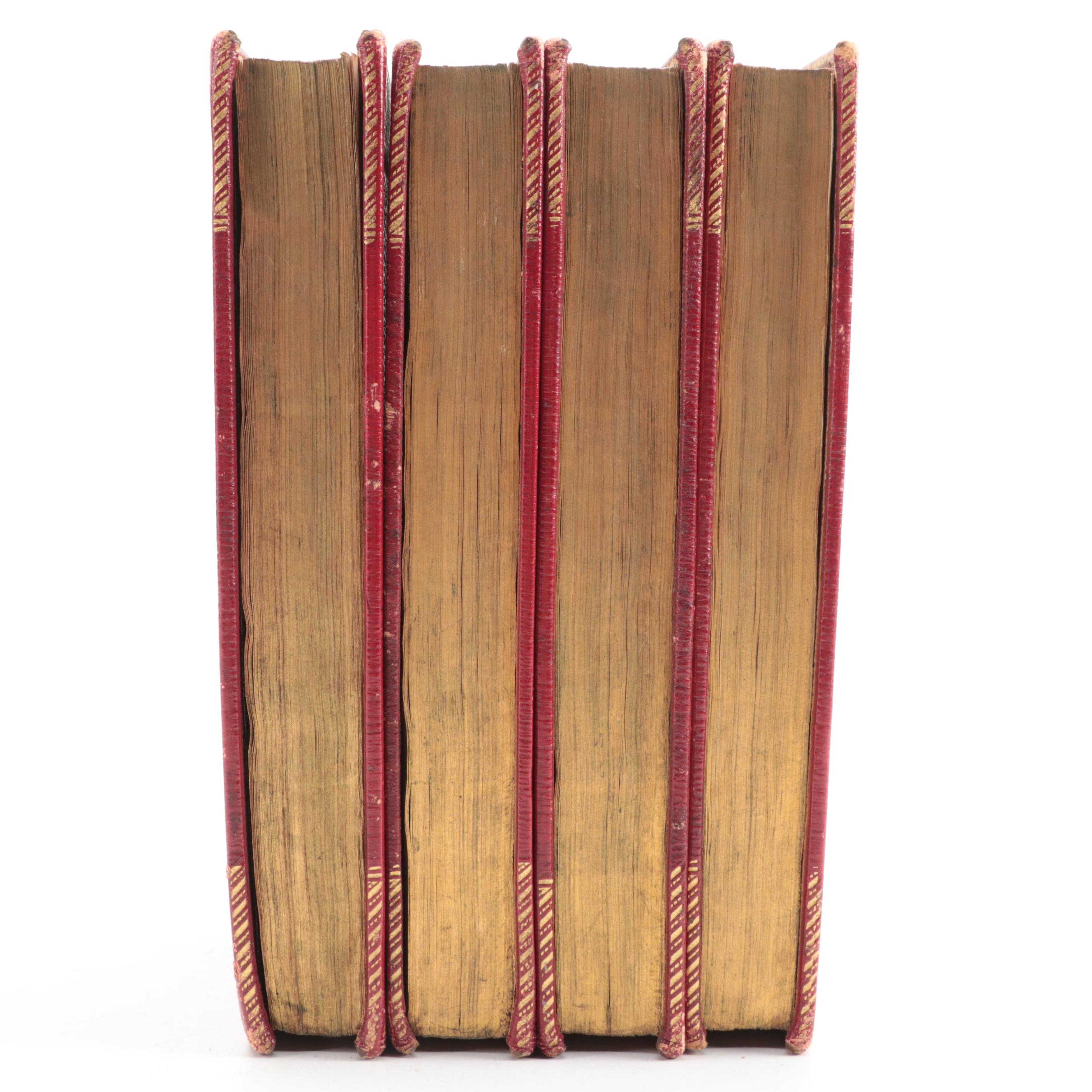"The Works of Lord Byron" Complete Four-Volume Set, 1823