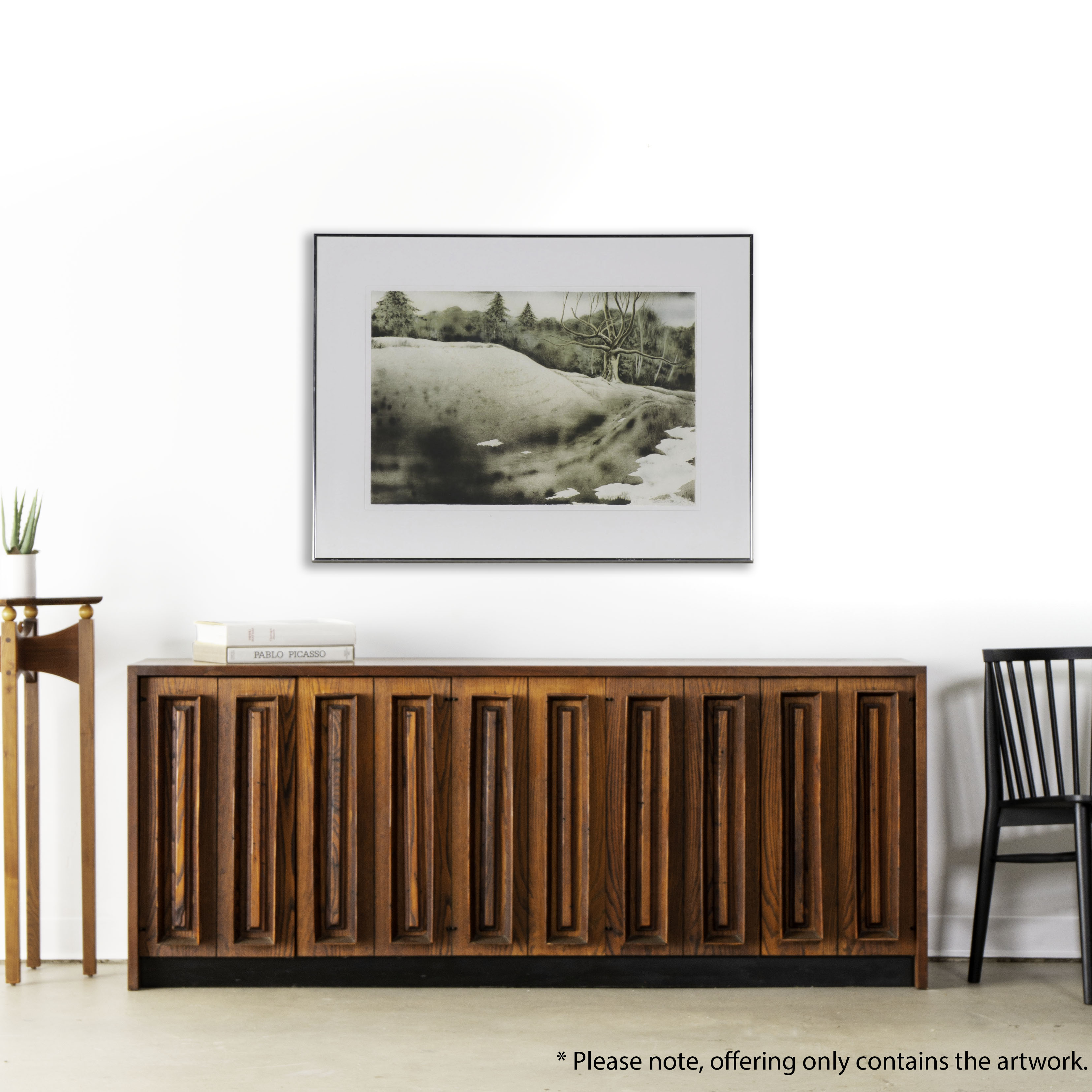 Lithograph of Forest Hill, Late 20th Century