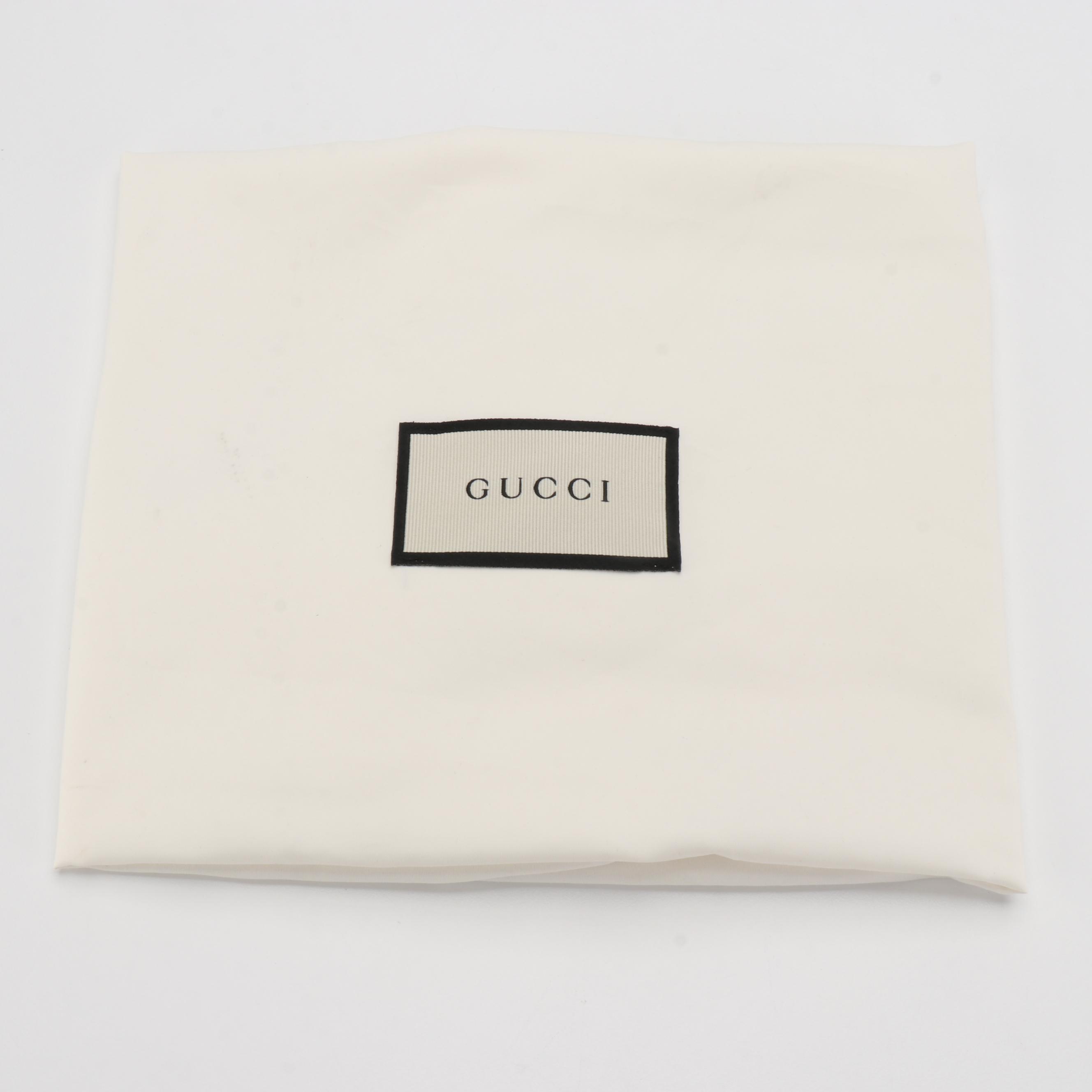 Gucci Blind for Love Backpack in Yellow Nylon Twill
