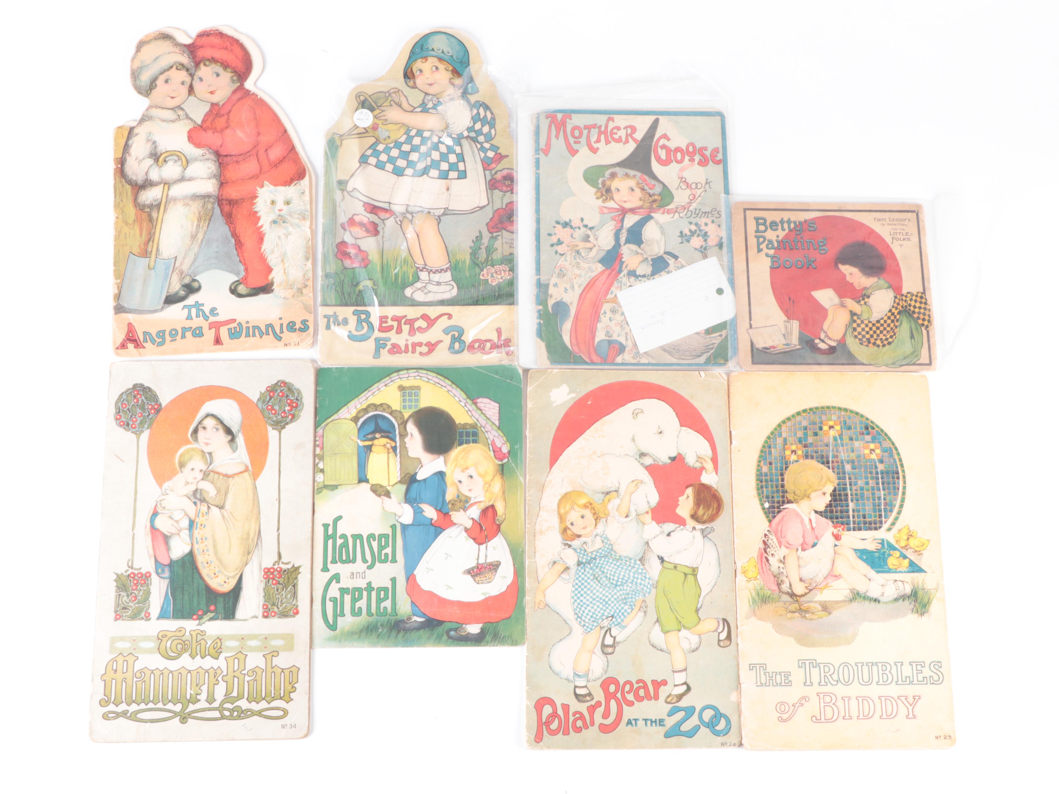 Mother Goose, Peter Rabbit and More Children's Books, Early to Mid 20th Century