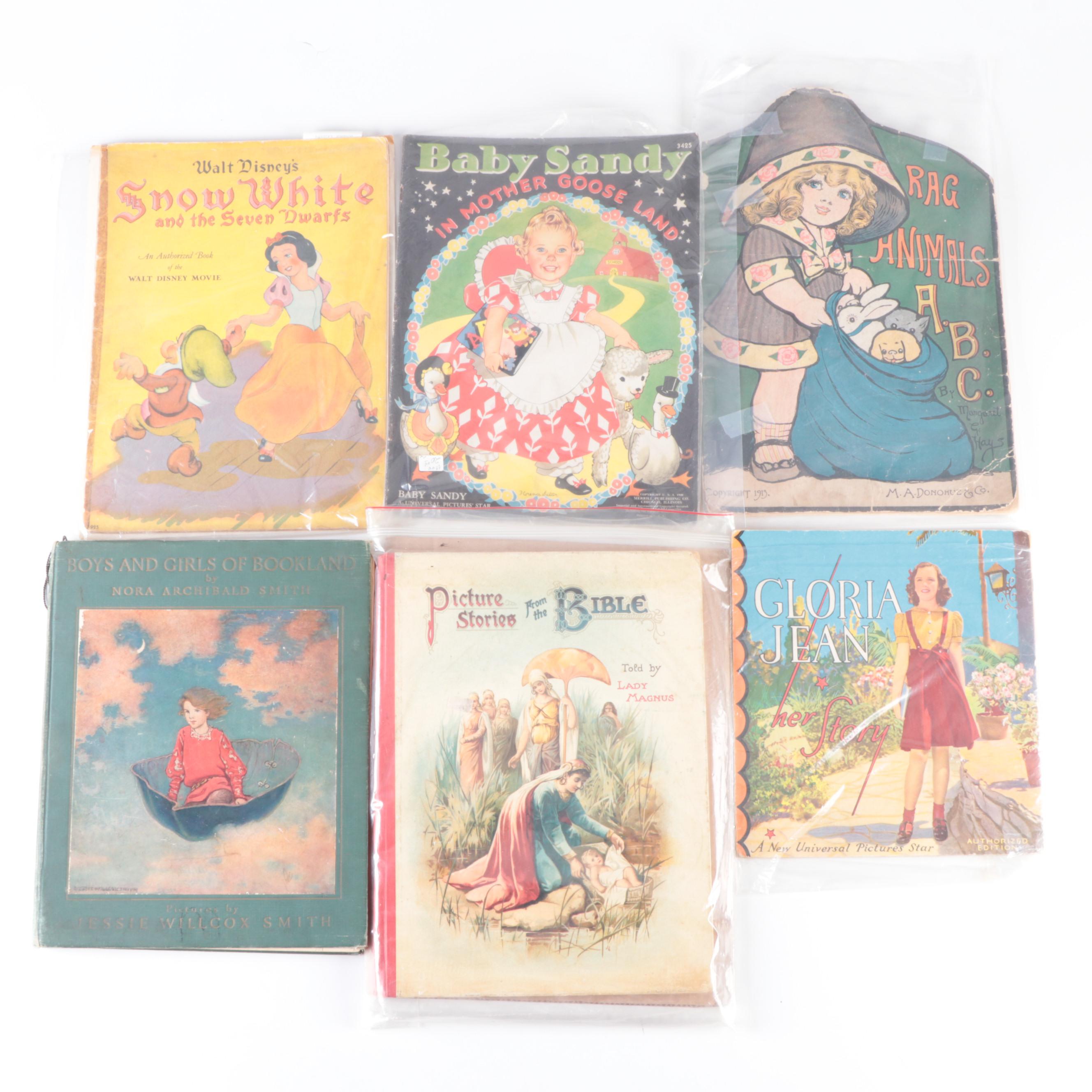 Mother Goose, Peter Rabbit and More Children's Books, Early to Mid 20th Century