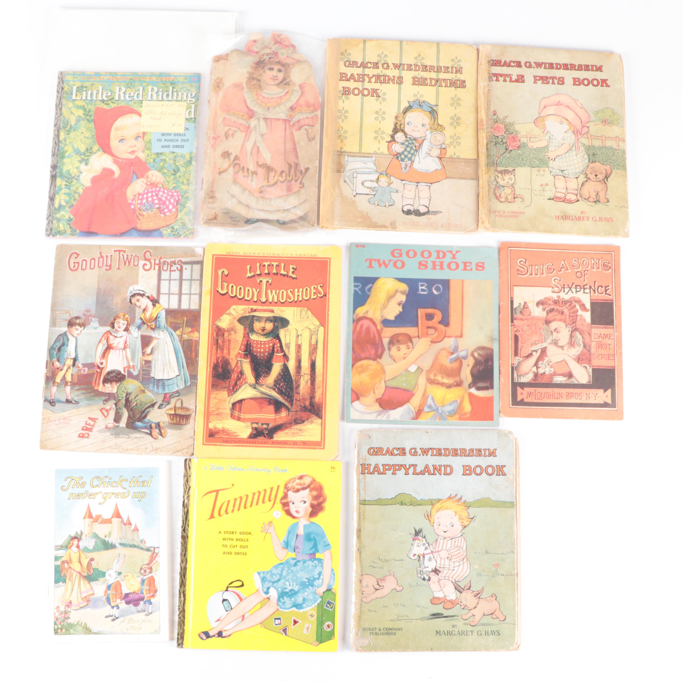 Mother Goose, Peter Rabbit and More Children's Books, Early to Mid 20th Century