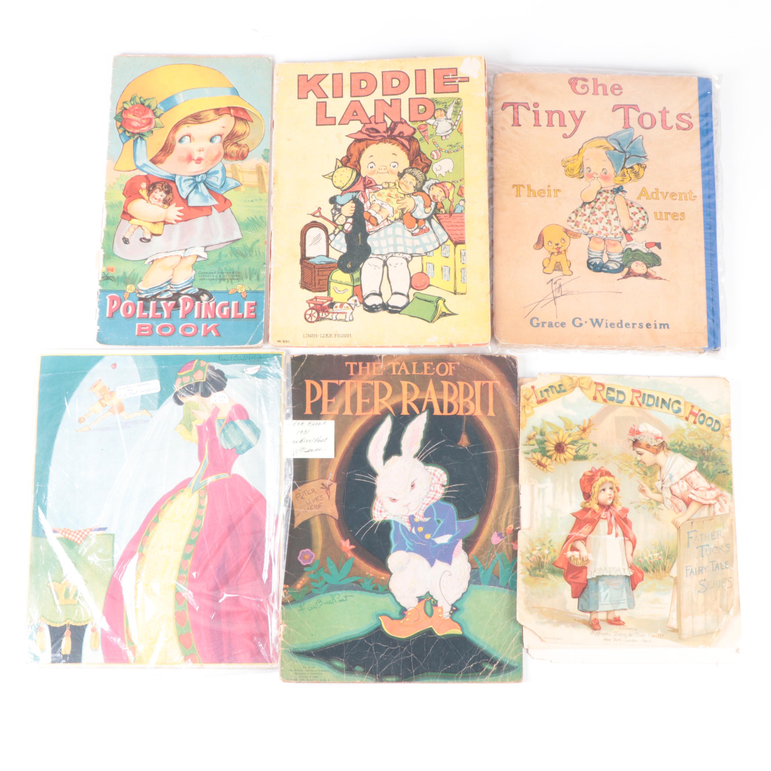 Mother Goose, Peter Rabbit and More Children's Books, Early to Mid 20th Century