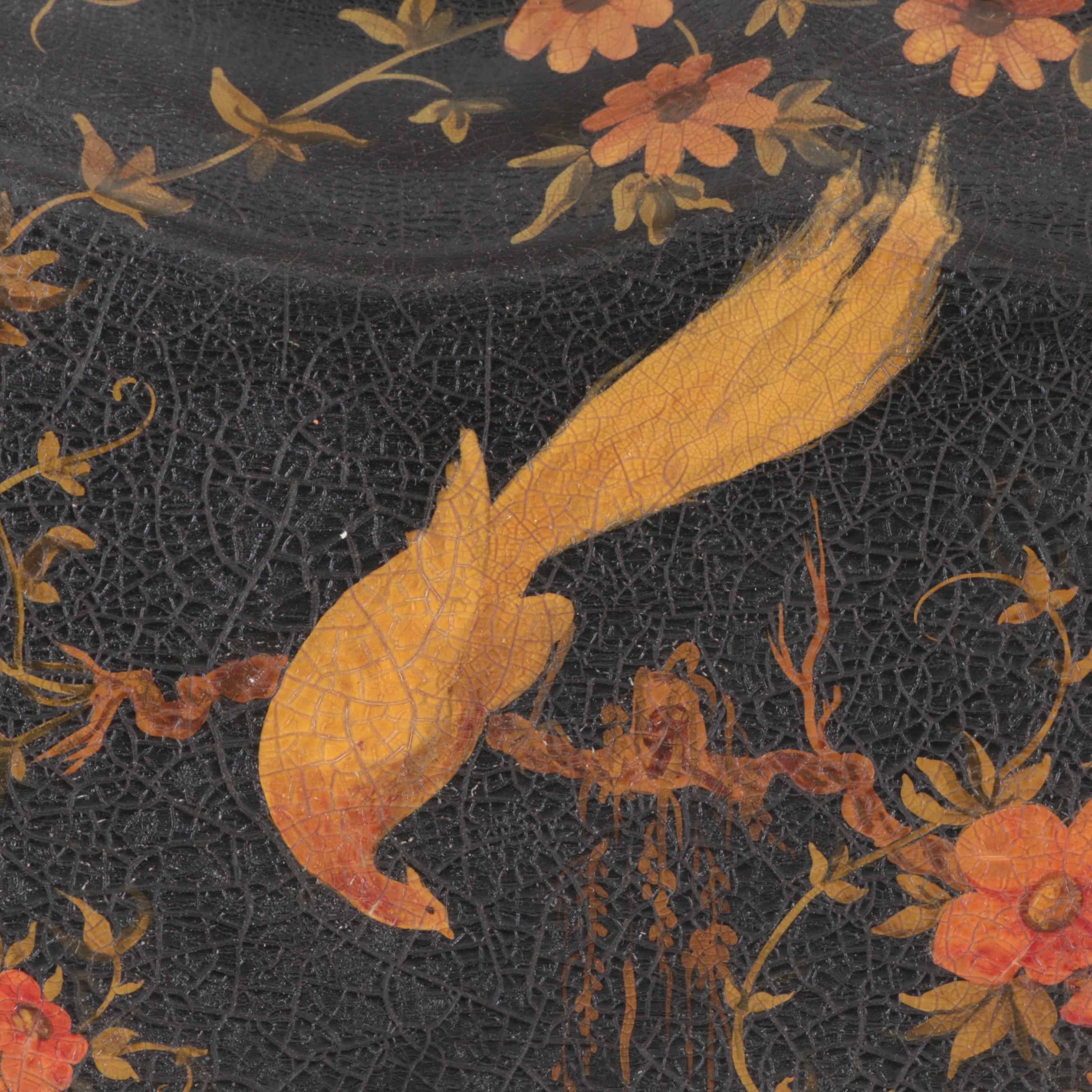 Pontypool Style Toleware Tray, 19th Century