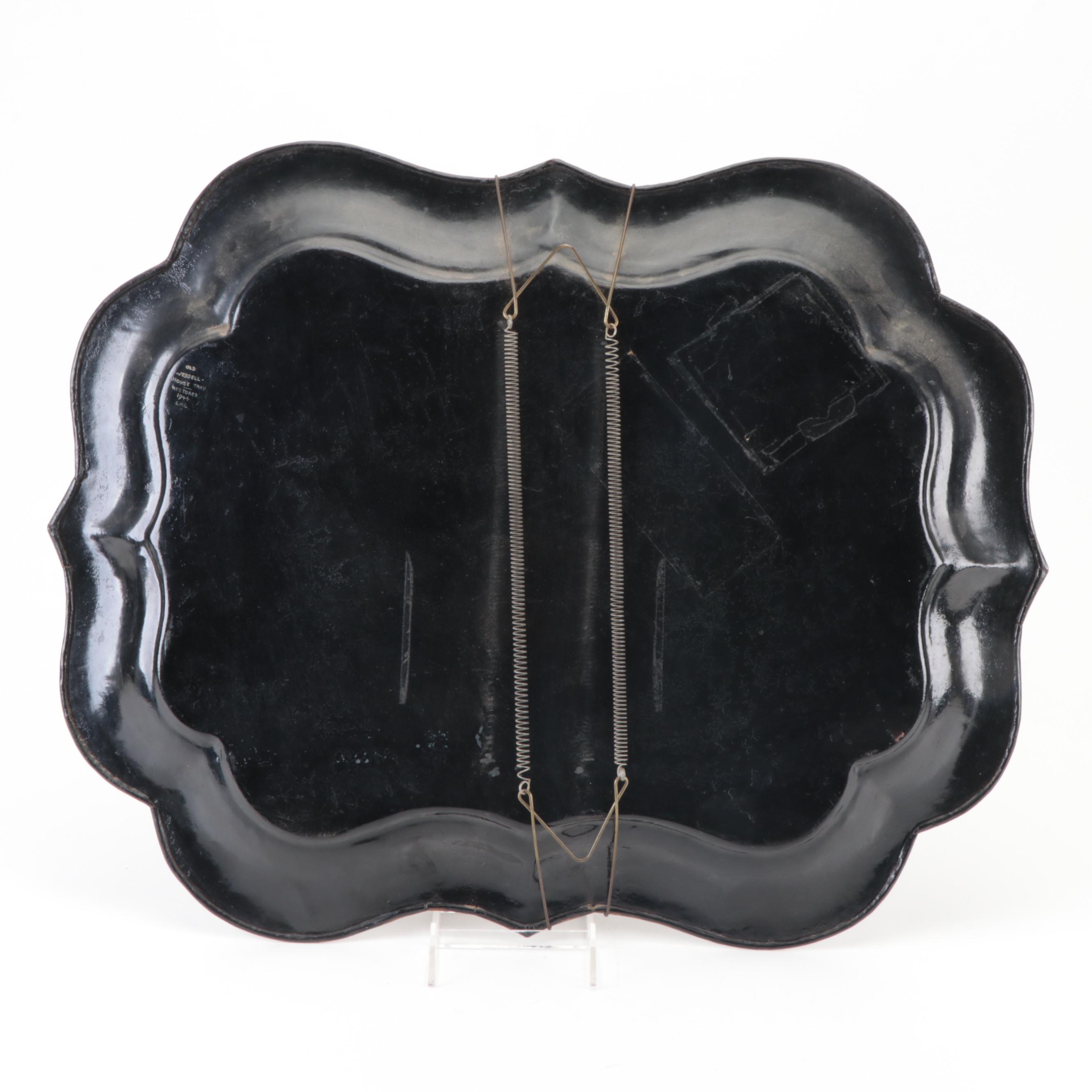 Pontypool Style Toleware Tray, 19th Century