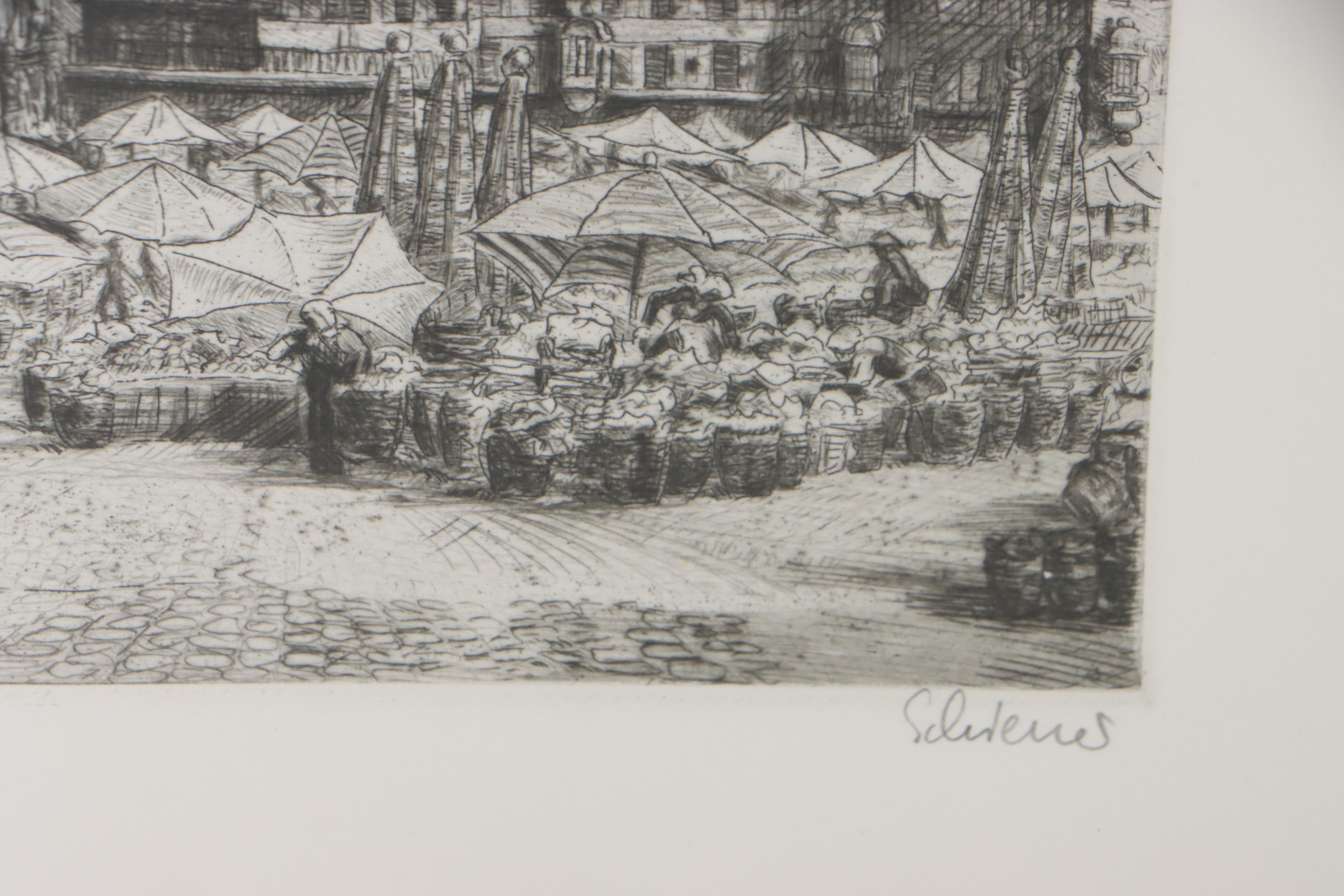 Etchings of German Street Scenes, More