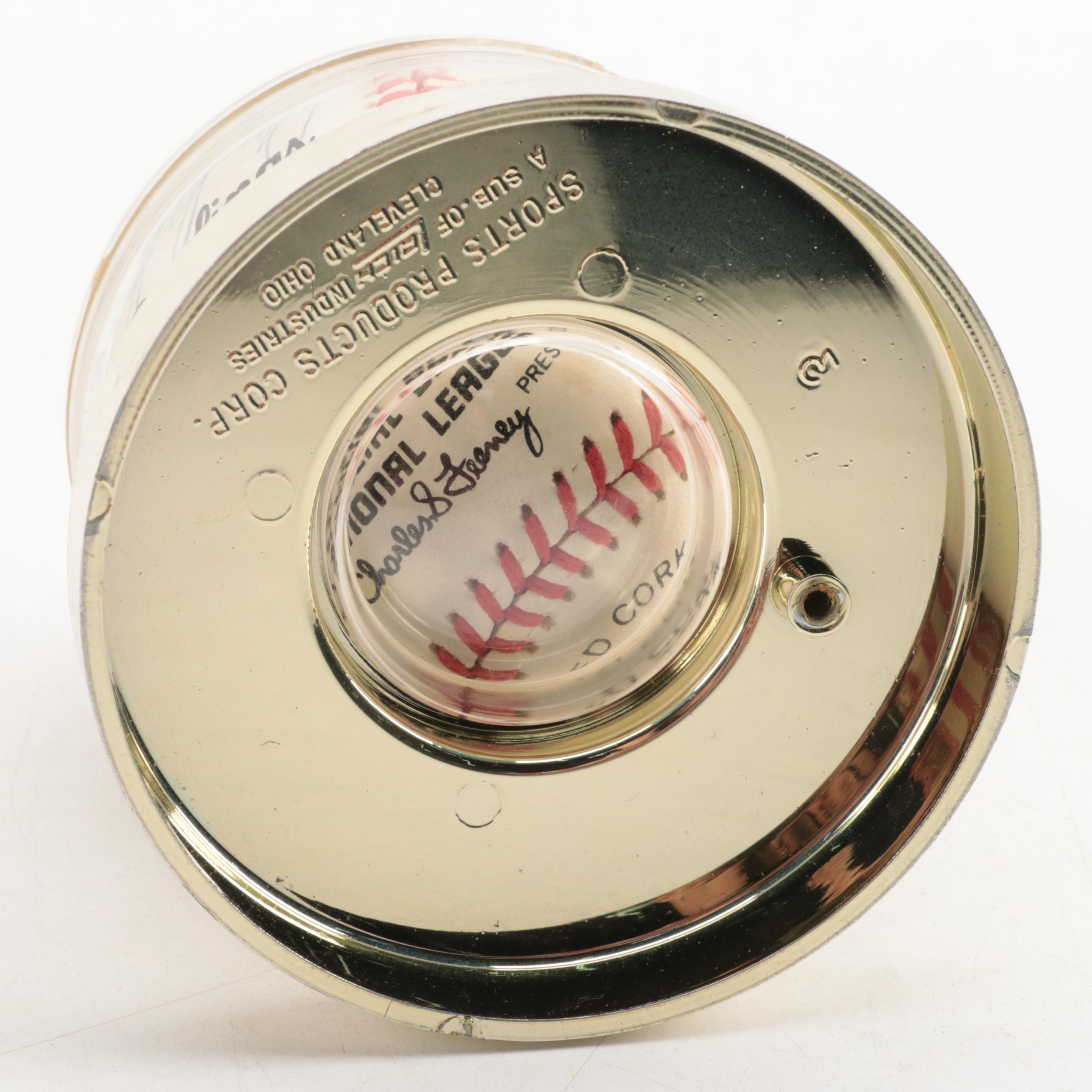 1983 Rawlings Cincinnati Reds Team Signed Baseball With Seaver, Bench, More