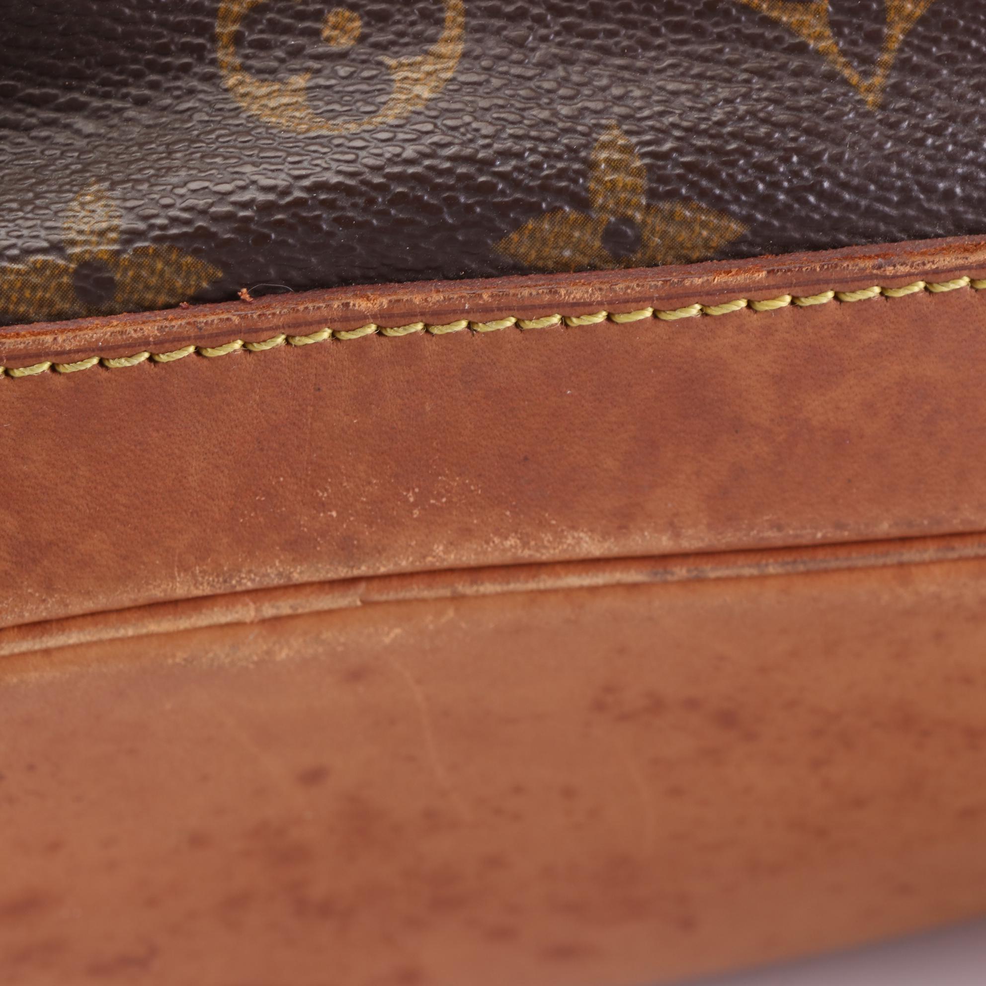 Louis Vuitton Montsouris PM Backpack in Monogram Canvas and Vachetta Leather