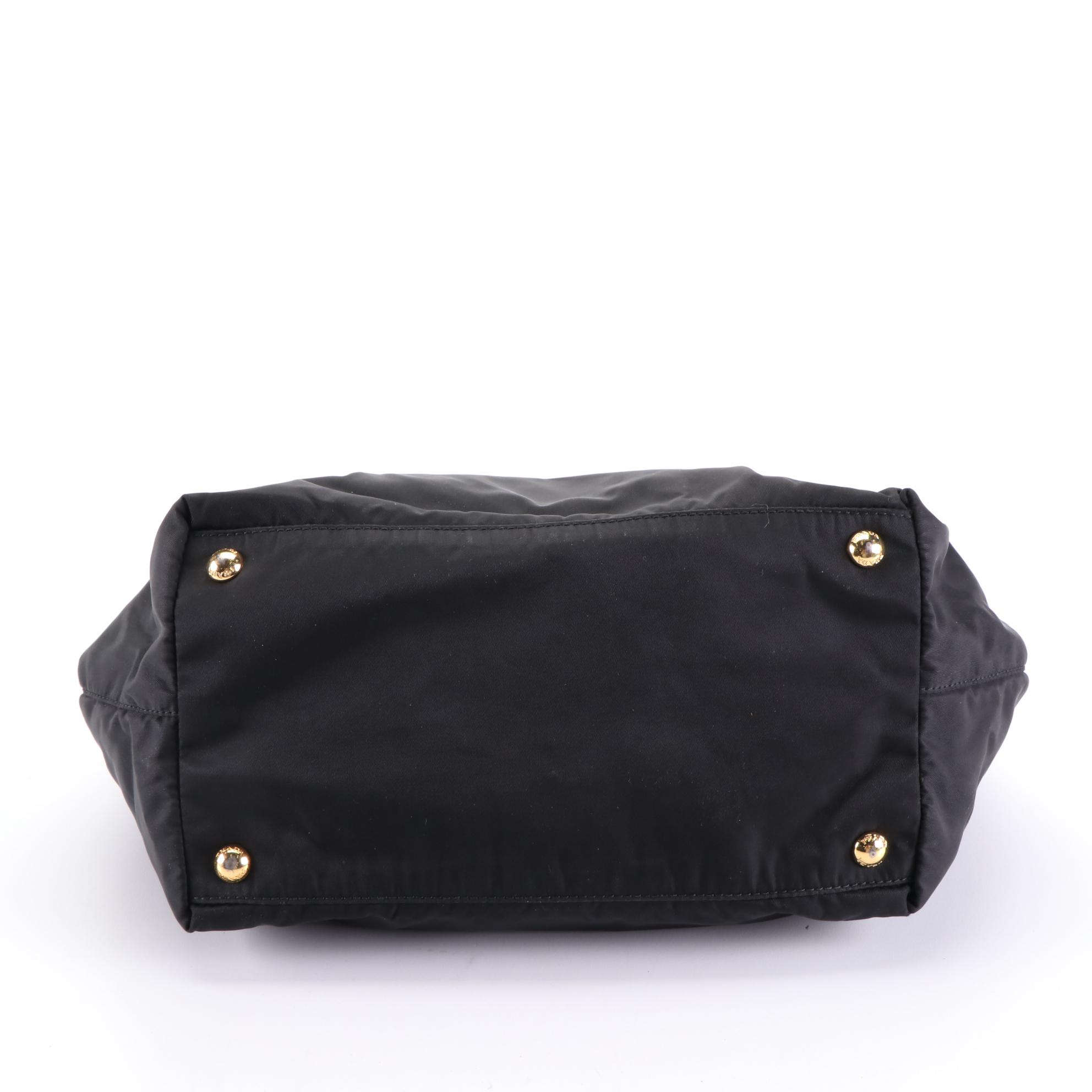 Prada Tessuto Bow Bag in Nylon and Leather