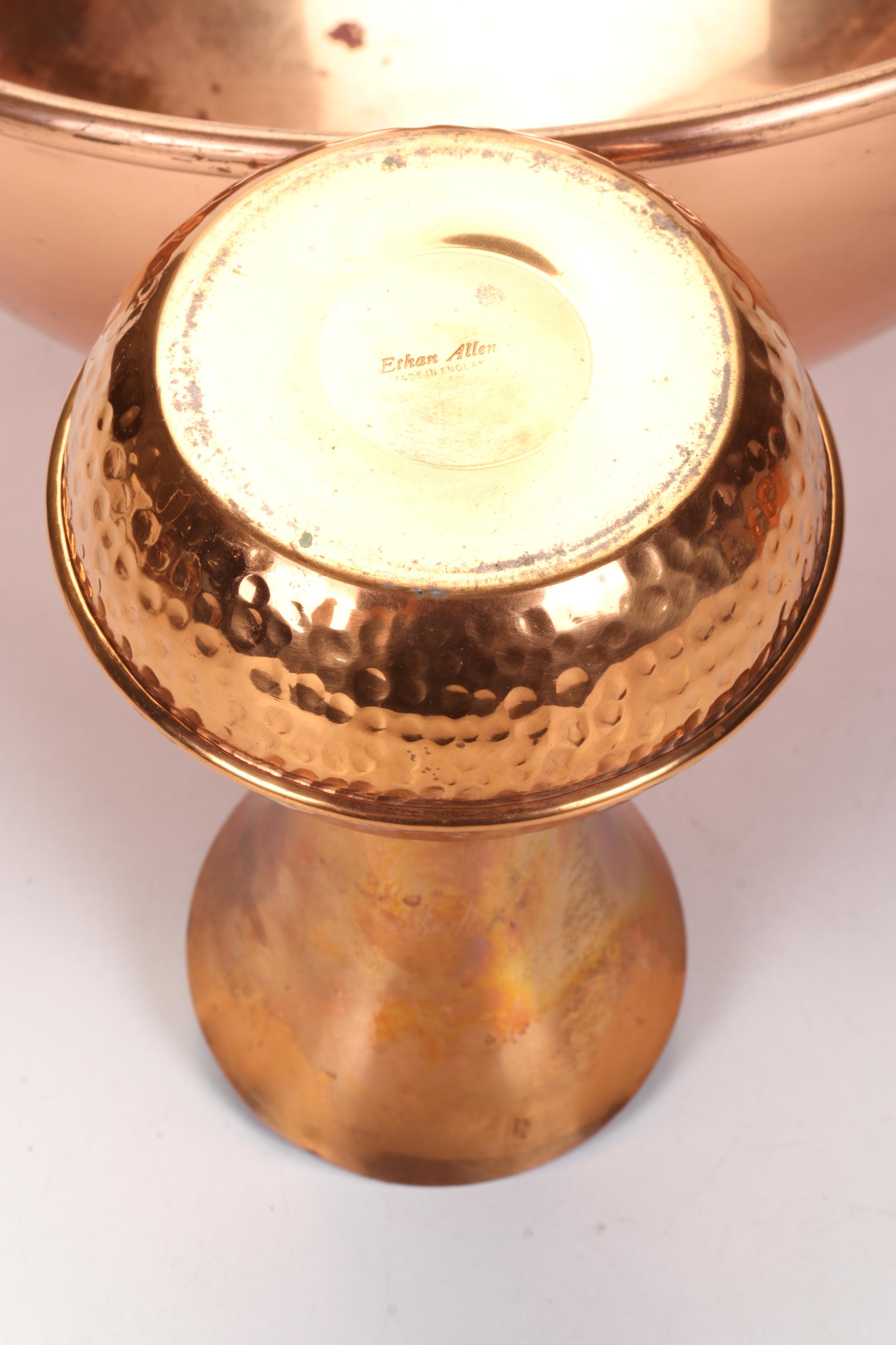 Ethan Allen Hammered Copper Pitcher and Other Copper Kitchenware