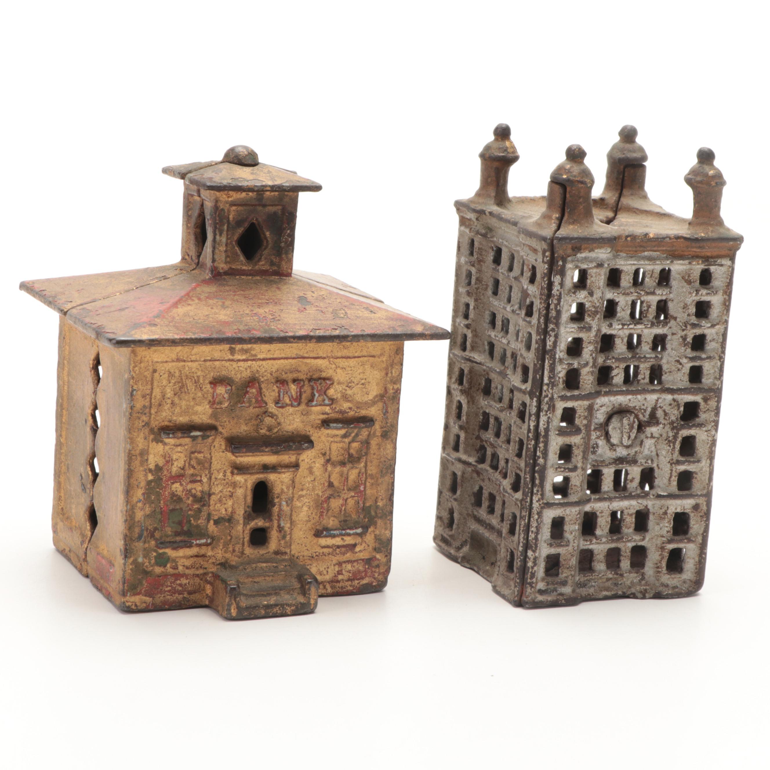 A.C. Williams Skyscraper and Other Cast Iron Still Banks