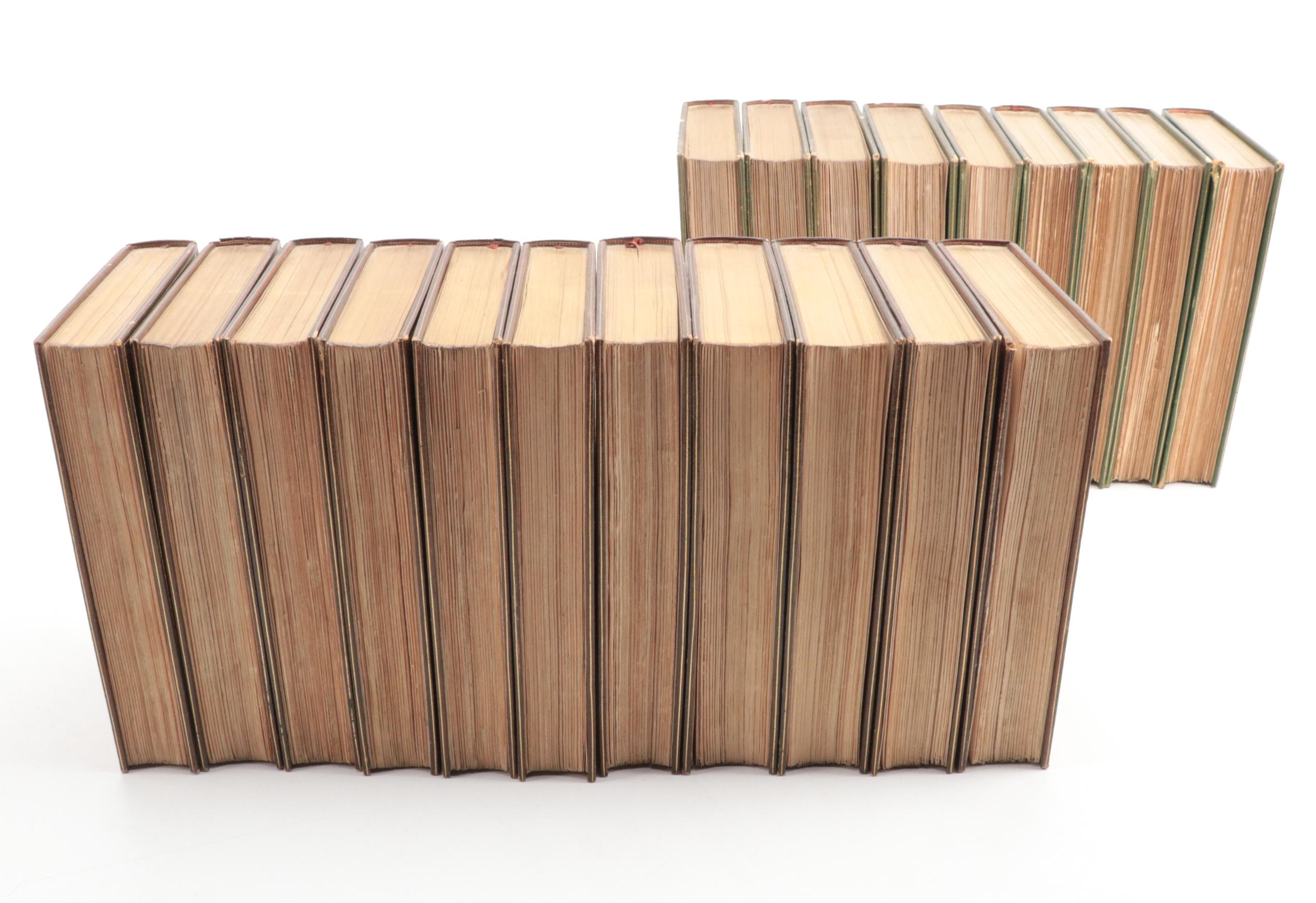 Edition de Bibliophile "The Novels of Samuel Richardson" Complete Set, 1901