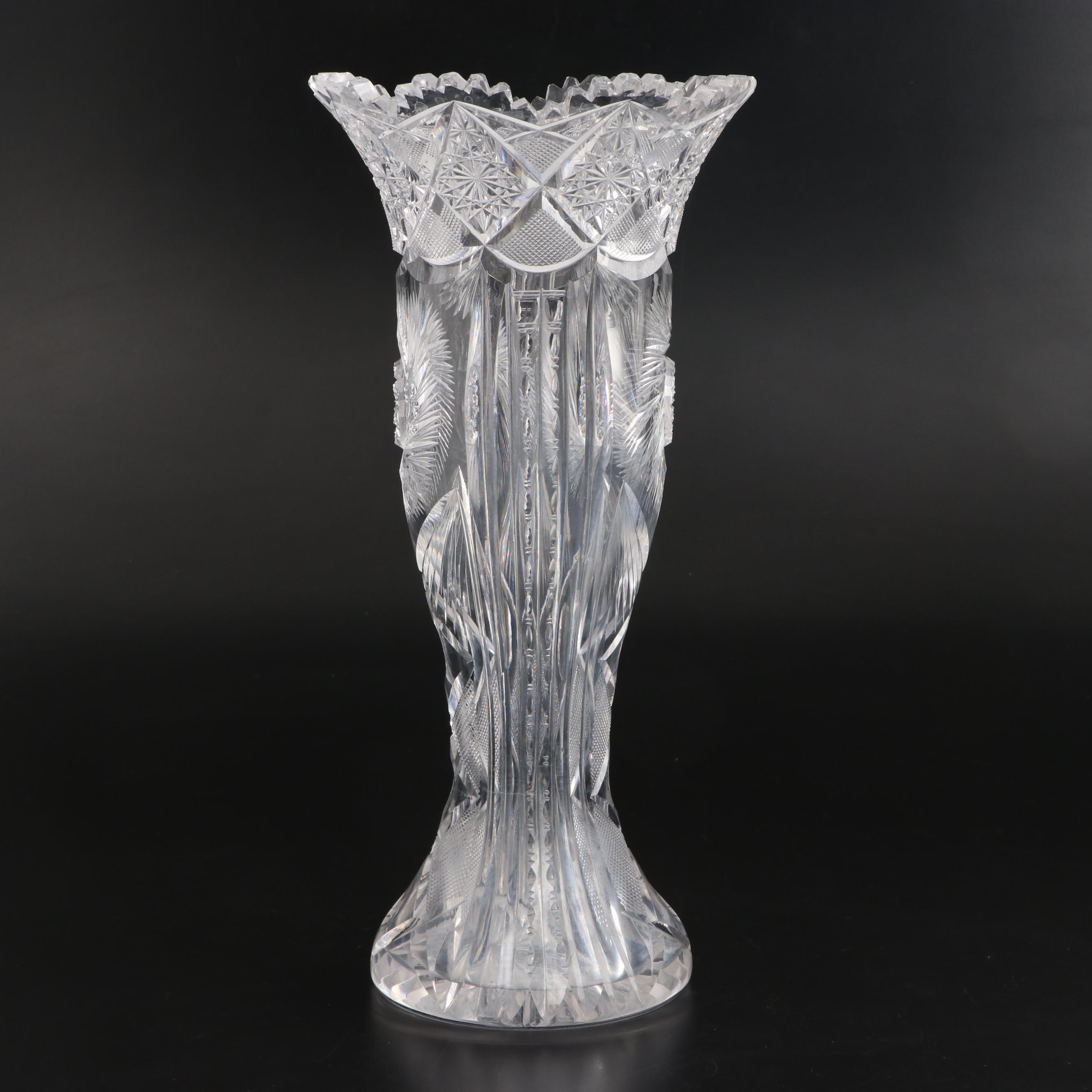 Waterford Crystal Candy Dish with American Brilliant Cut Glass Tableware