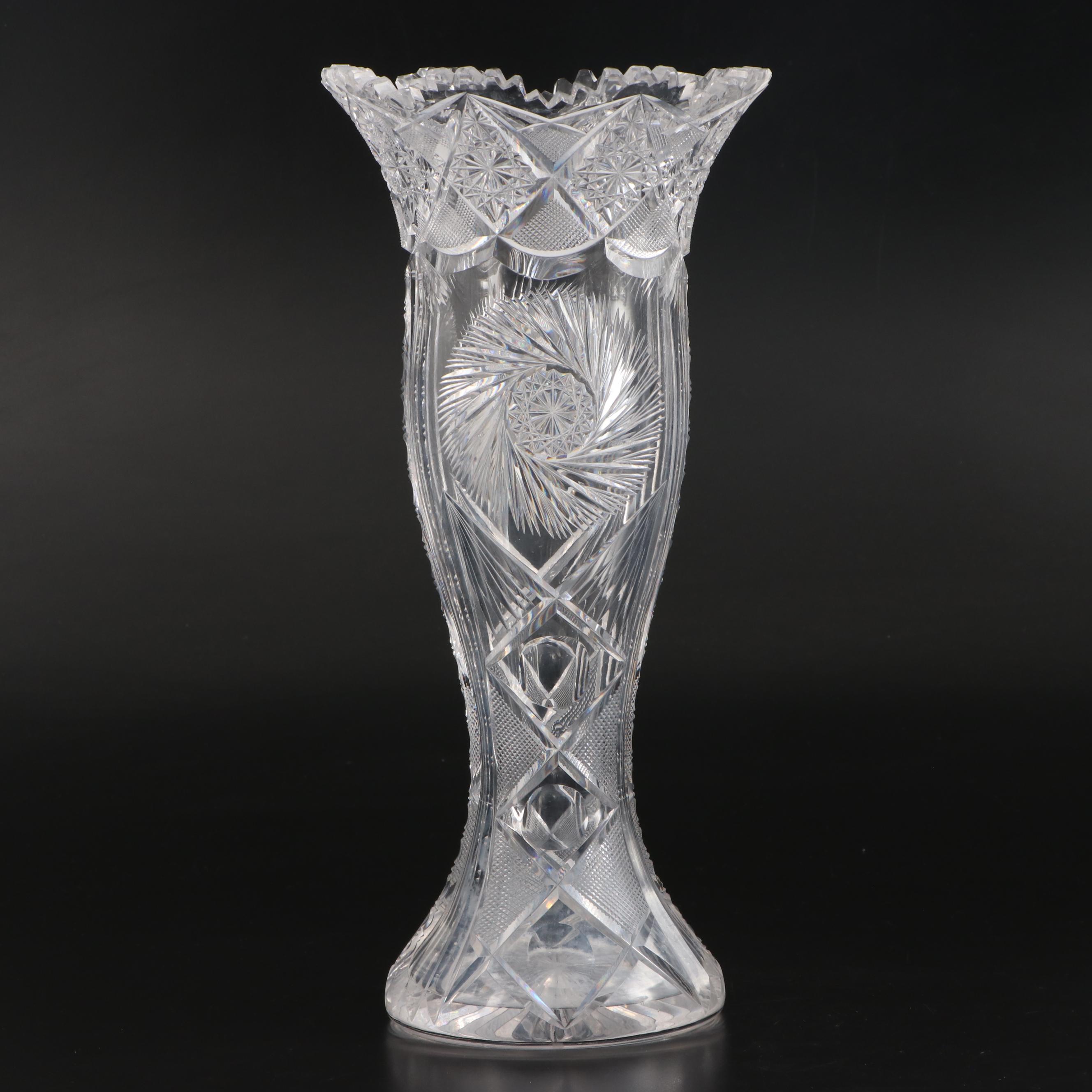 Waterford Crystal Candy Dish with American Brilliant Cut Glass Tableware